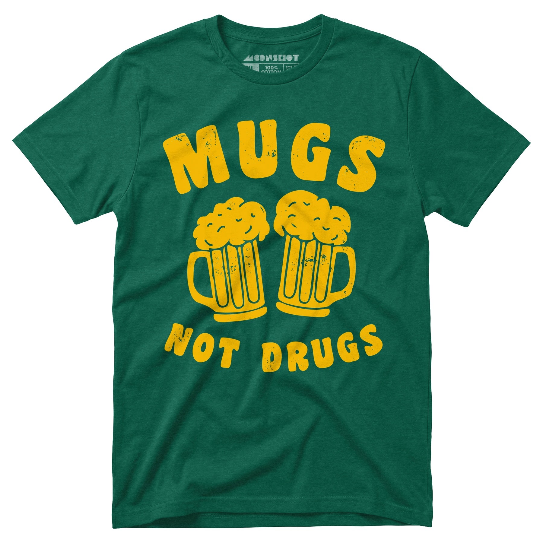 Mugs Not Drugs - Unisex T-Shirt