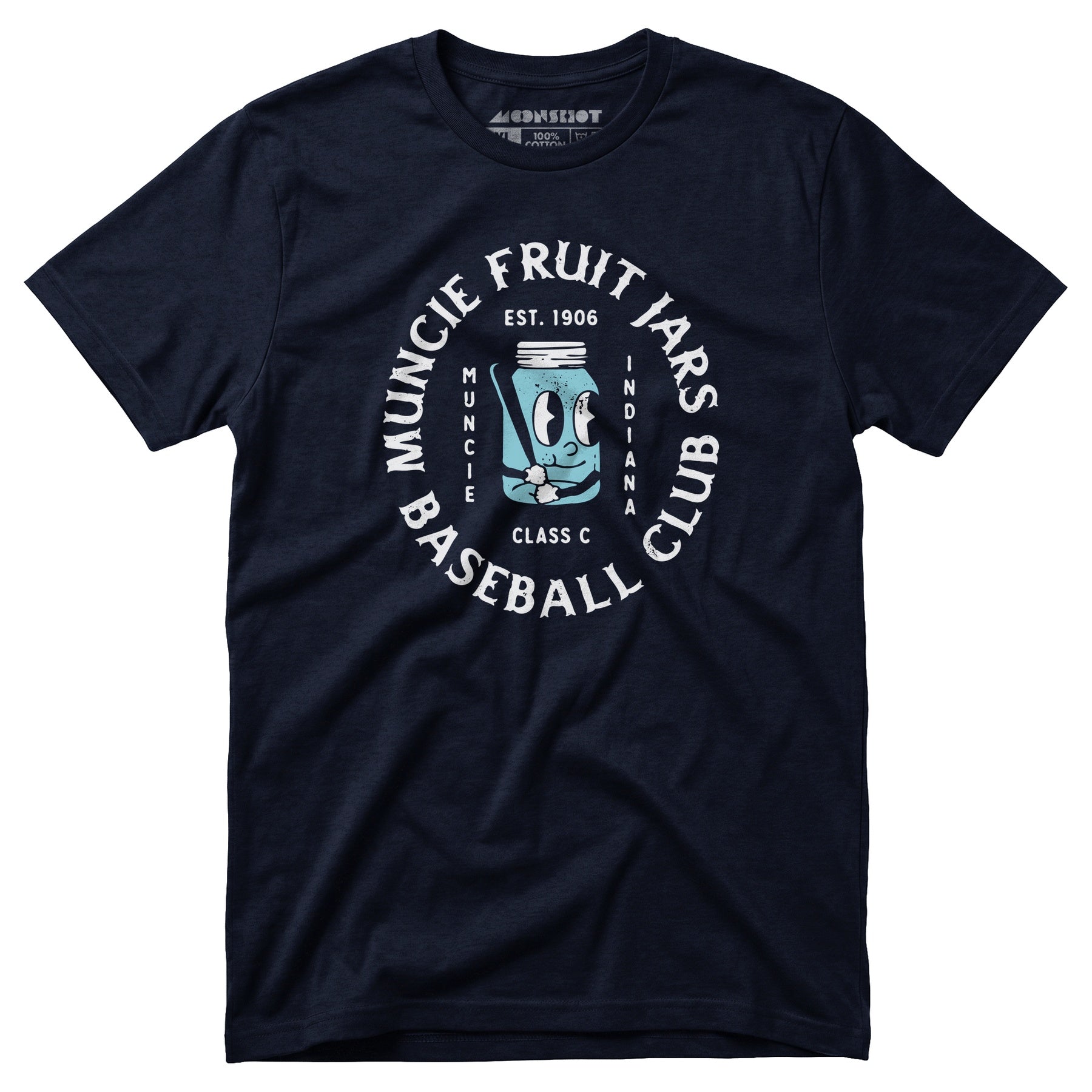 Muncie Fruit Jars - Indiana - Vintage Defunct Baseball Teams - Unisex T-Shirt