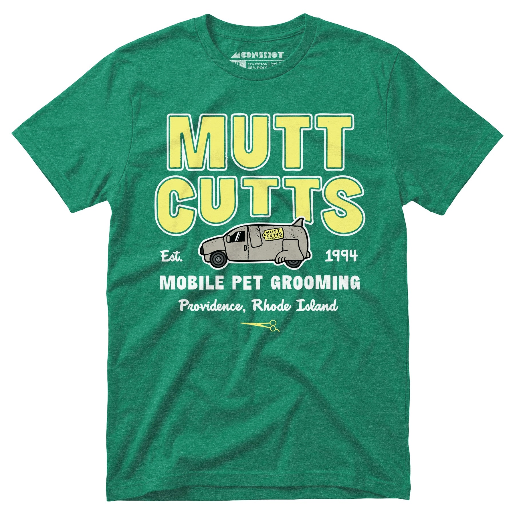 Mutt Cutts Mobile Pet Grooming - Unisex T-Shirt