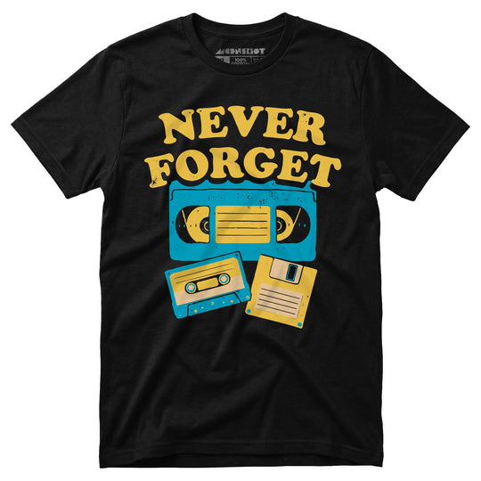 Never Forget - Unisex T-Shirt in Black