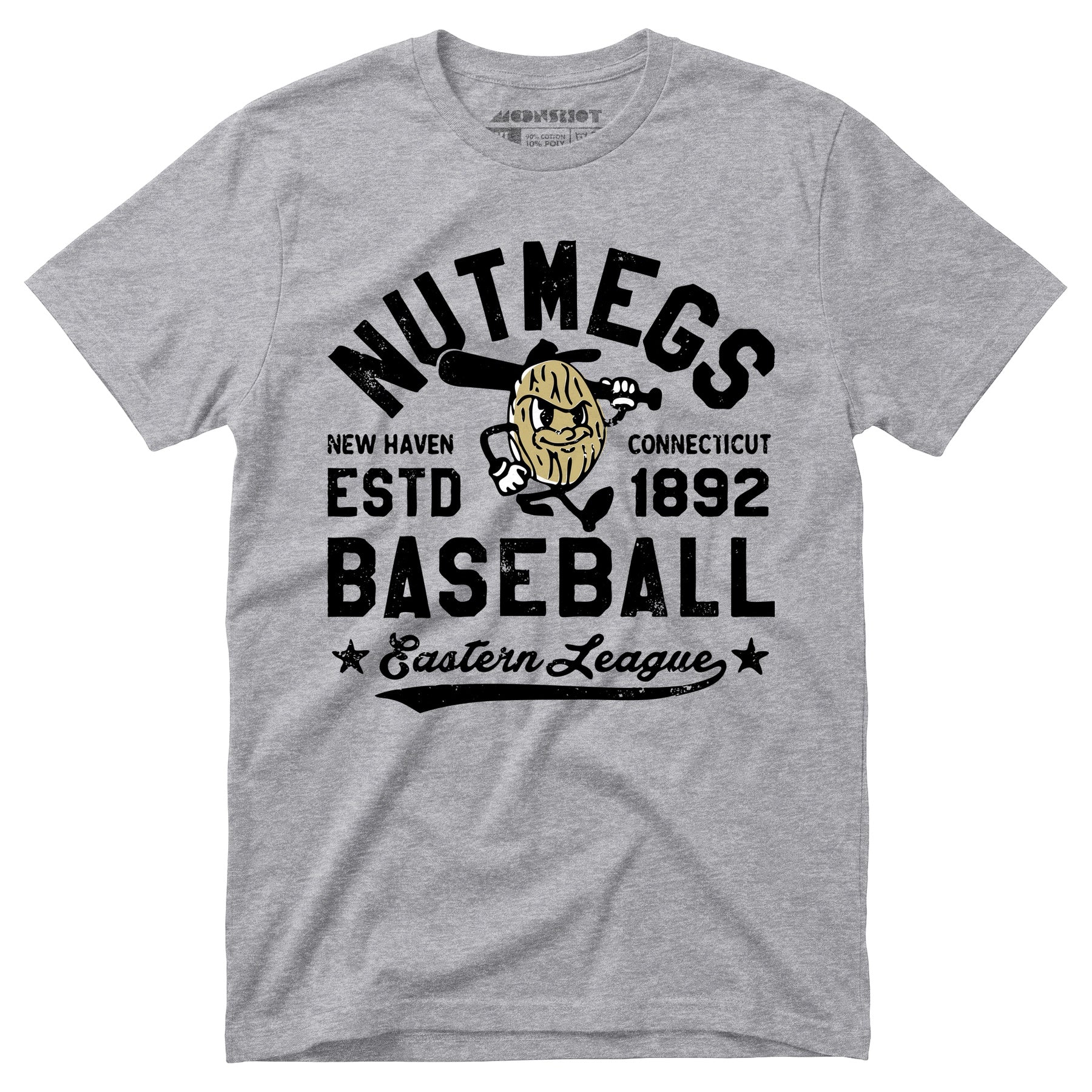 New Haven Nutmegs - Connecticut - Vintage Defunct Baseball Teams - Unisex T-Shirt