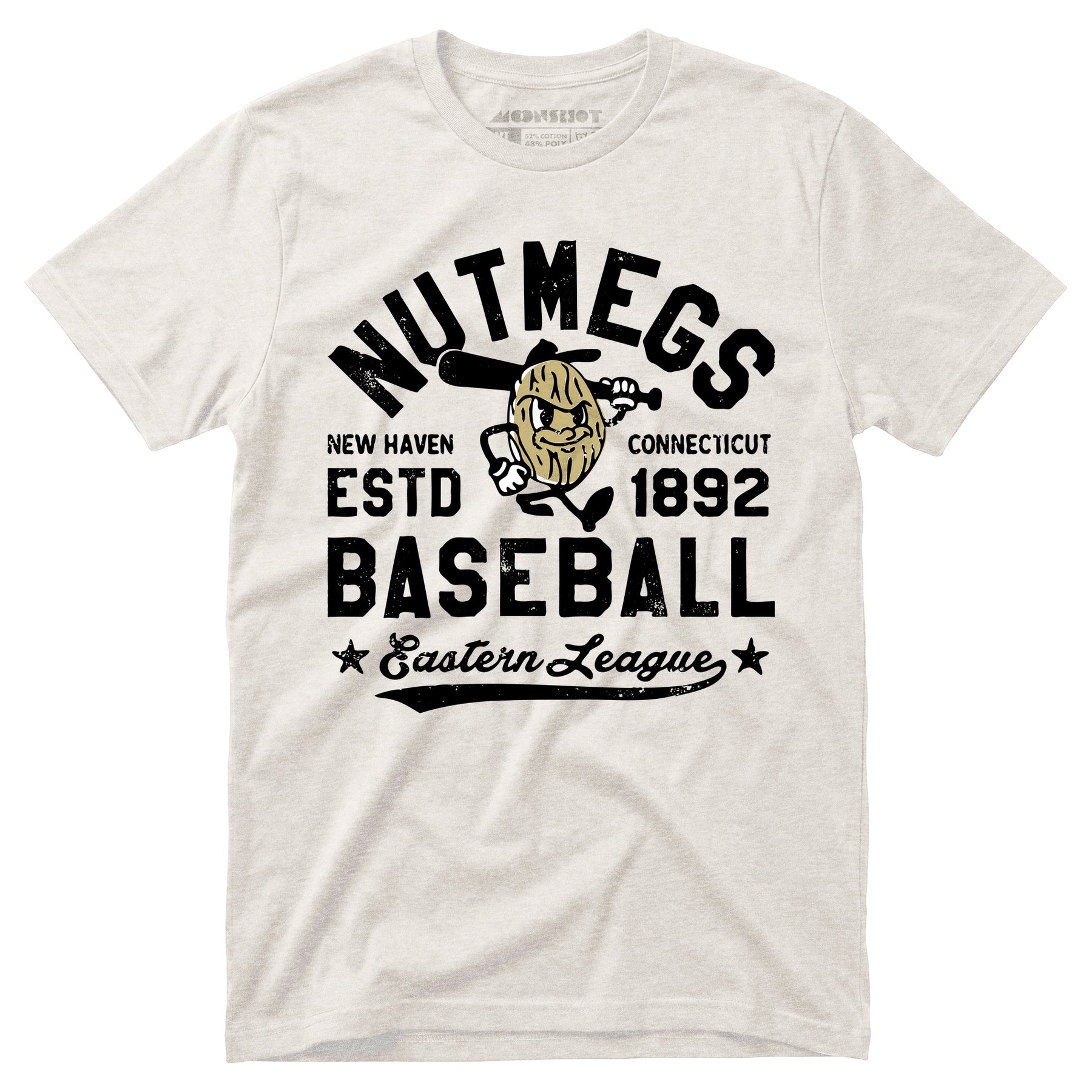 New Haven Nutmegs - Connecticut - Vintage Defunct Baseball Teams - Unisex T-Shirt