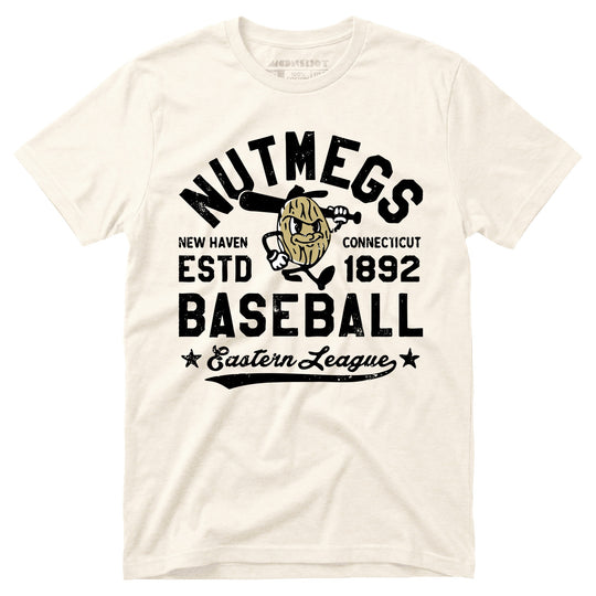 New Haven Nutmegs - Connecticut - Vintage Defunct Baseball Teams - Unisex T-Shirt