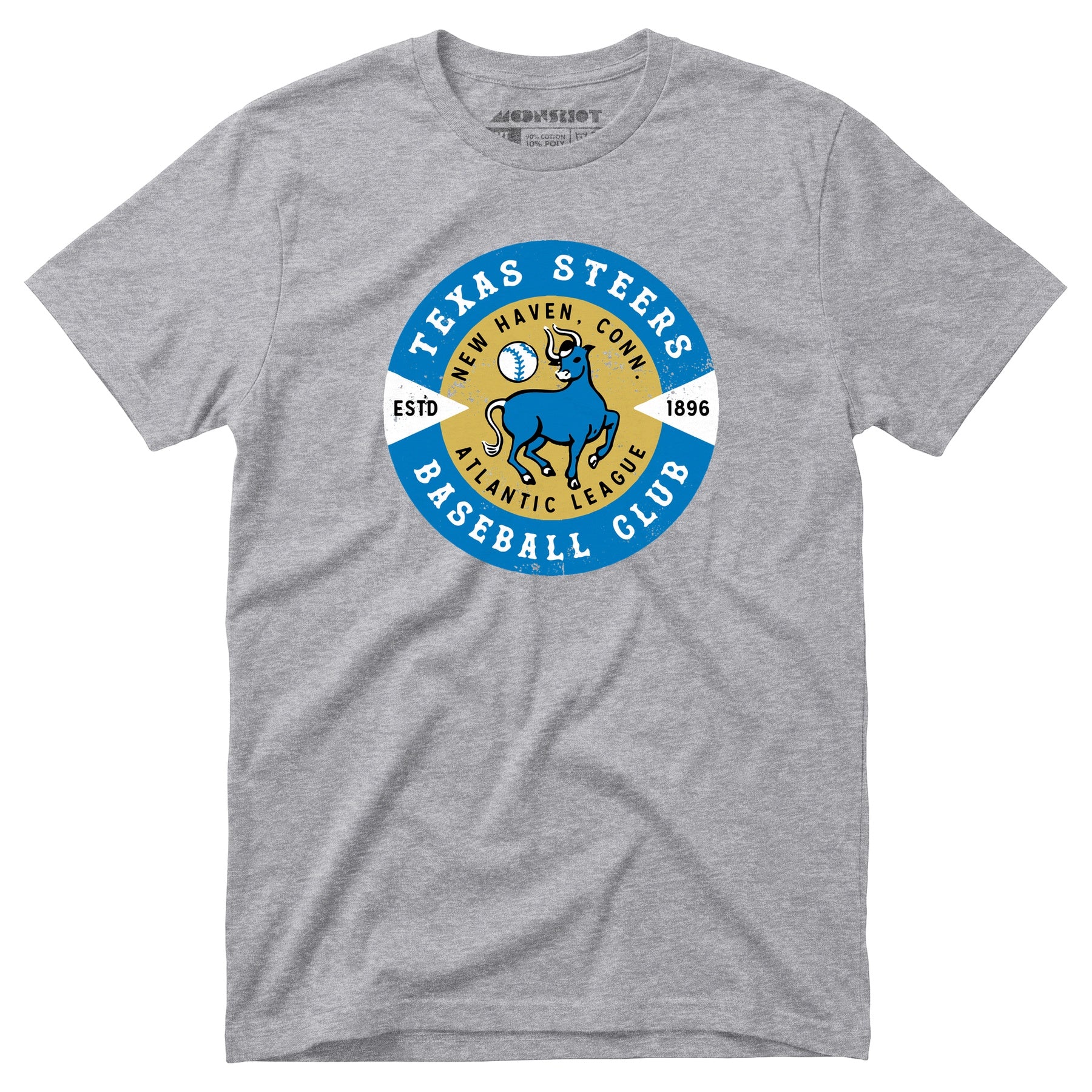 New Haven Texas Steers - Connecticut - Vintage Defunct Baseball Teams - Unisex T-Shirt