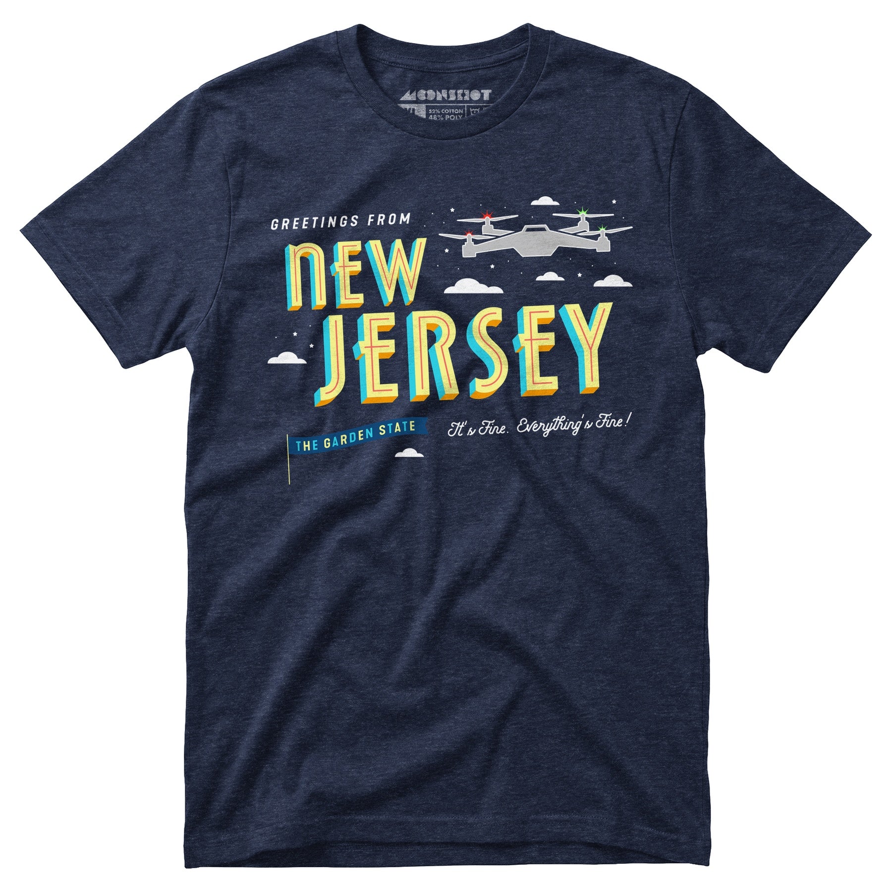 New Jersey Drones - Everything's Fine - Unisex T-Shirt