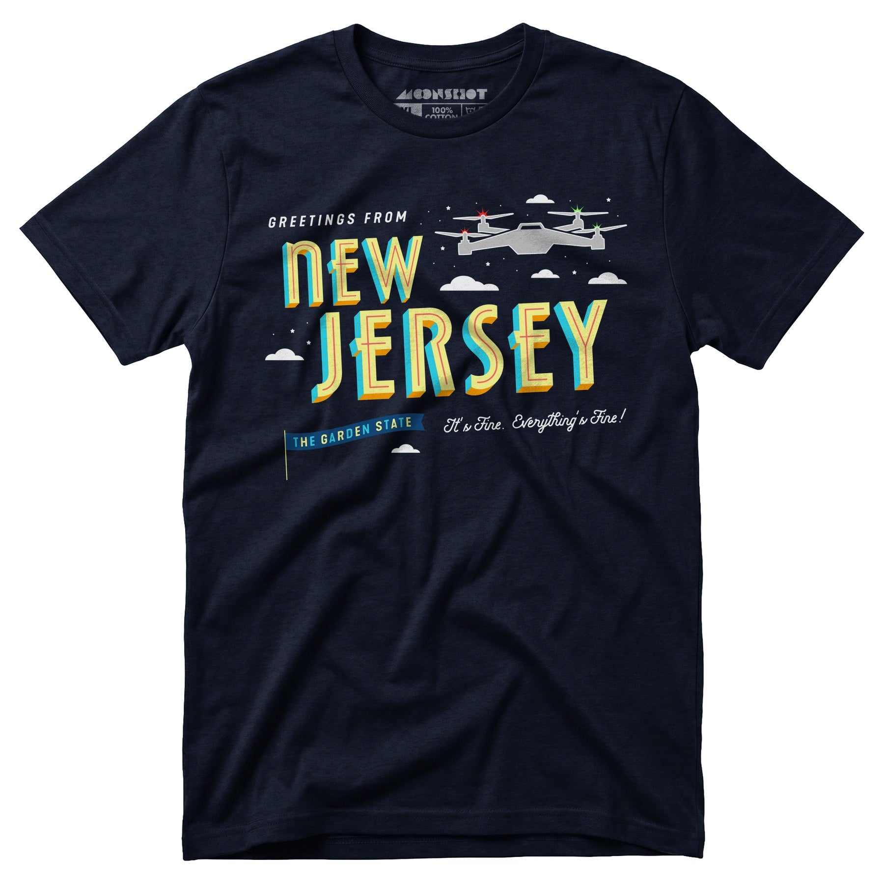 New Jersey Drones - Everything's Fine - Unisex T-Shirt