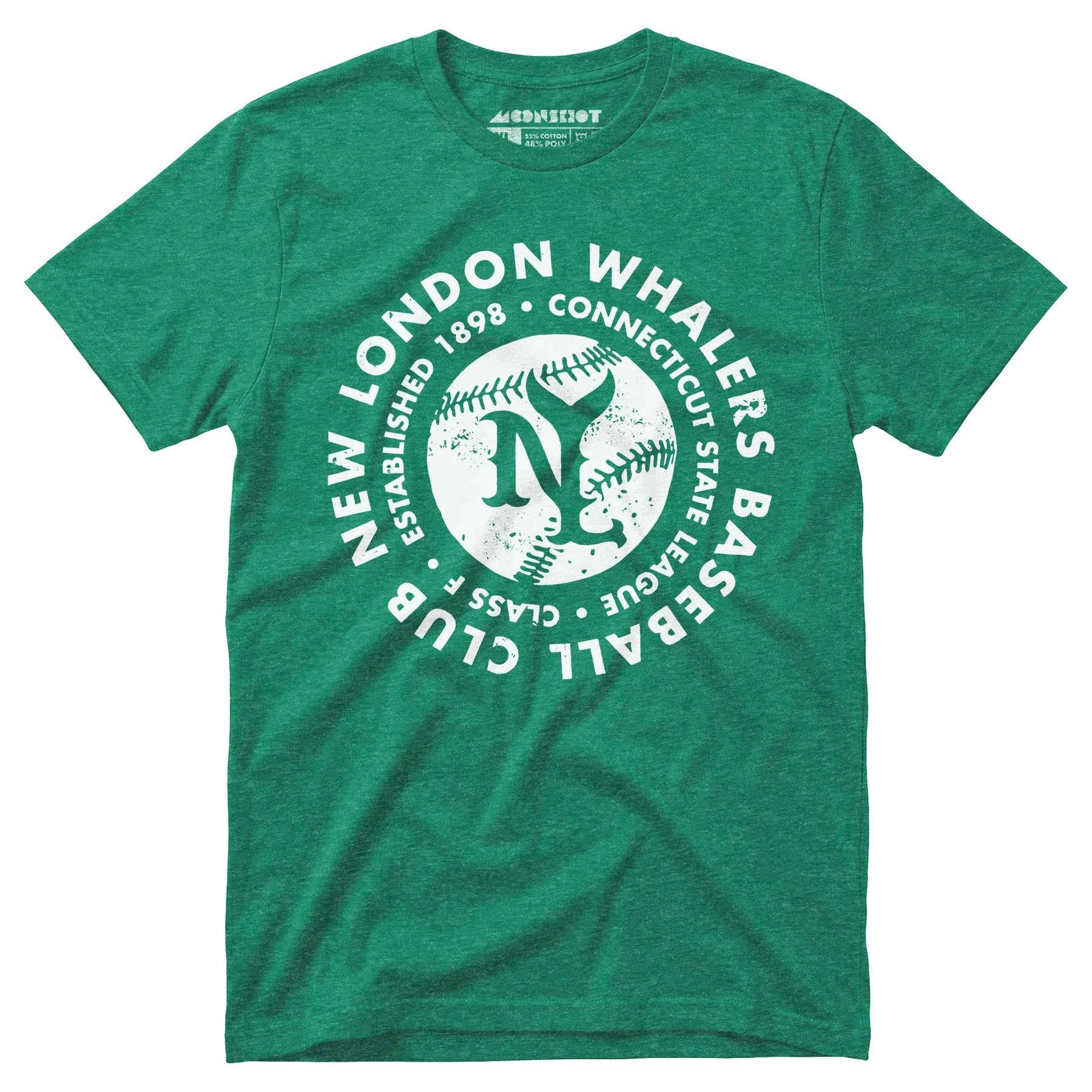 New London Whalers - Connecticut - Vintage Defunct Baseball Teams - Unisex T-Shirt