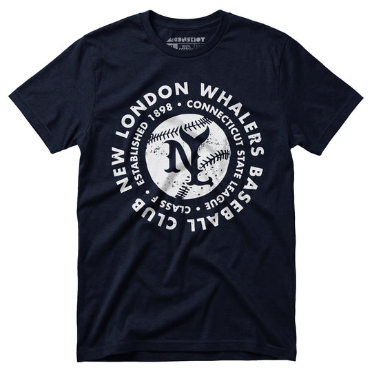 New London Whalers - Connecticut - Vintage Defunct Baseball Teams - Unisex T-Shirt