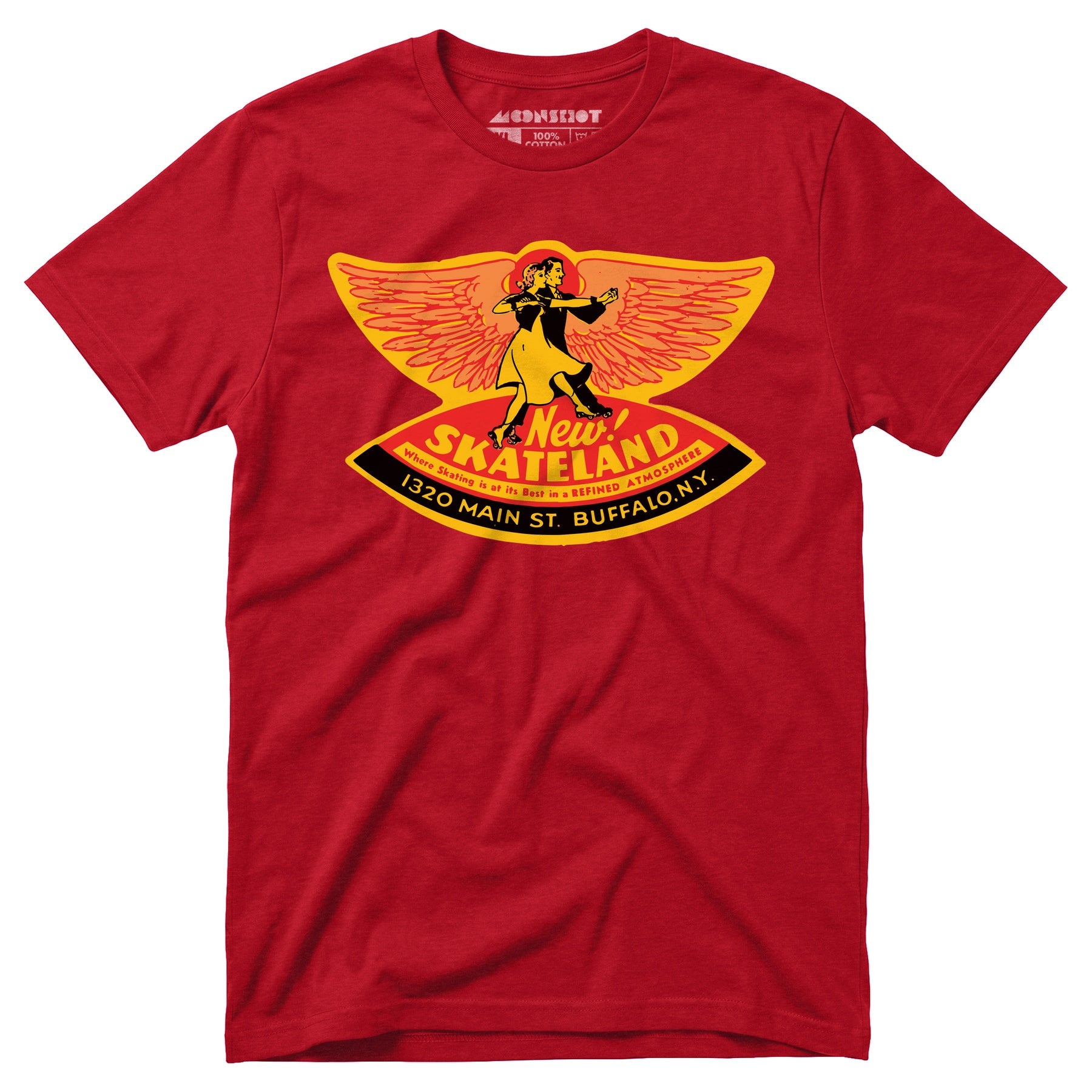 New Skateland - Buffalo, NY - Vintage Roller Rink - Unisex T-Shirt