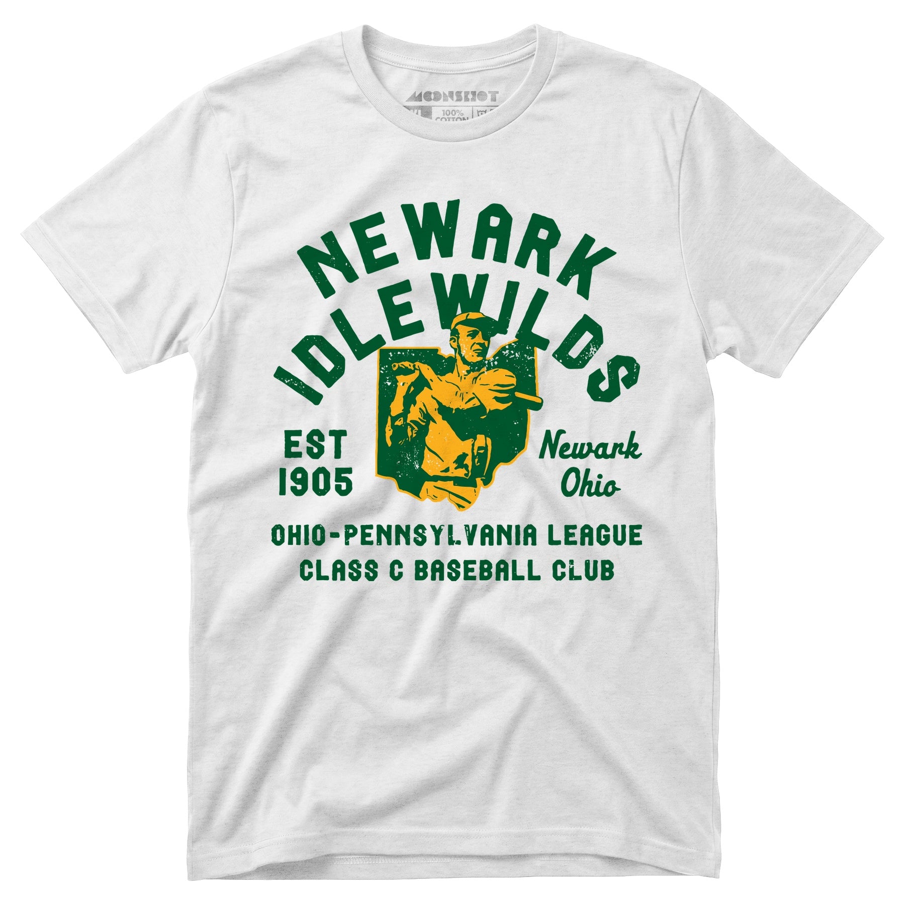 Newark Idlewilds - Ohio - Vintage Defunct Baseball Teams - Unisex T-Shirt