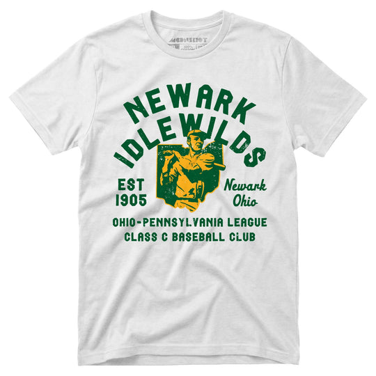 Newark Idlewilds - Ohio - Vintage Defunct Baseball Teams - Unisex T-Shirt
