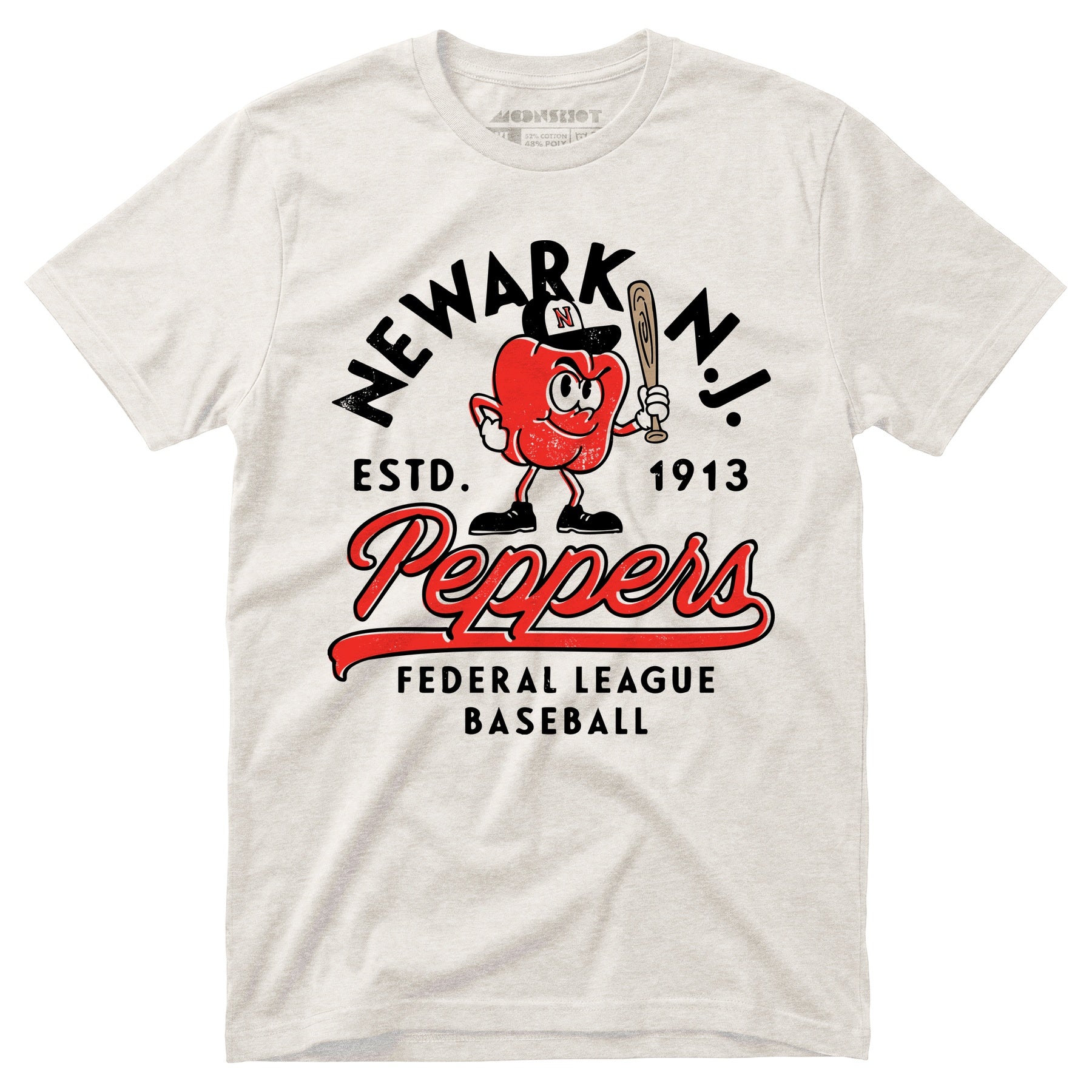 Newark Peppers - New Jersey - Vintage Defunct Baseball Teams - Unisex T-Shirt