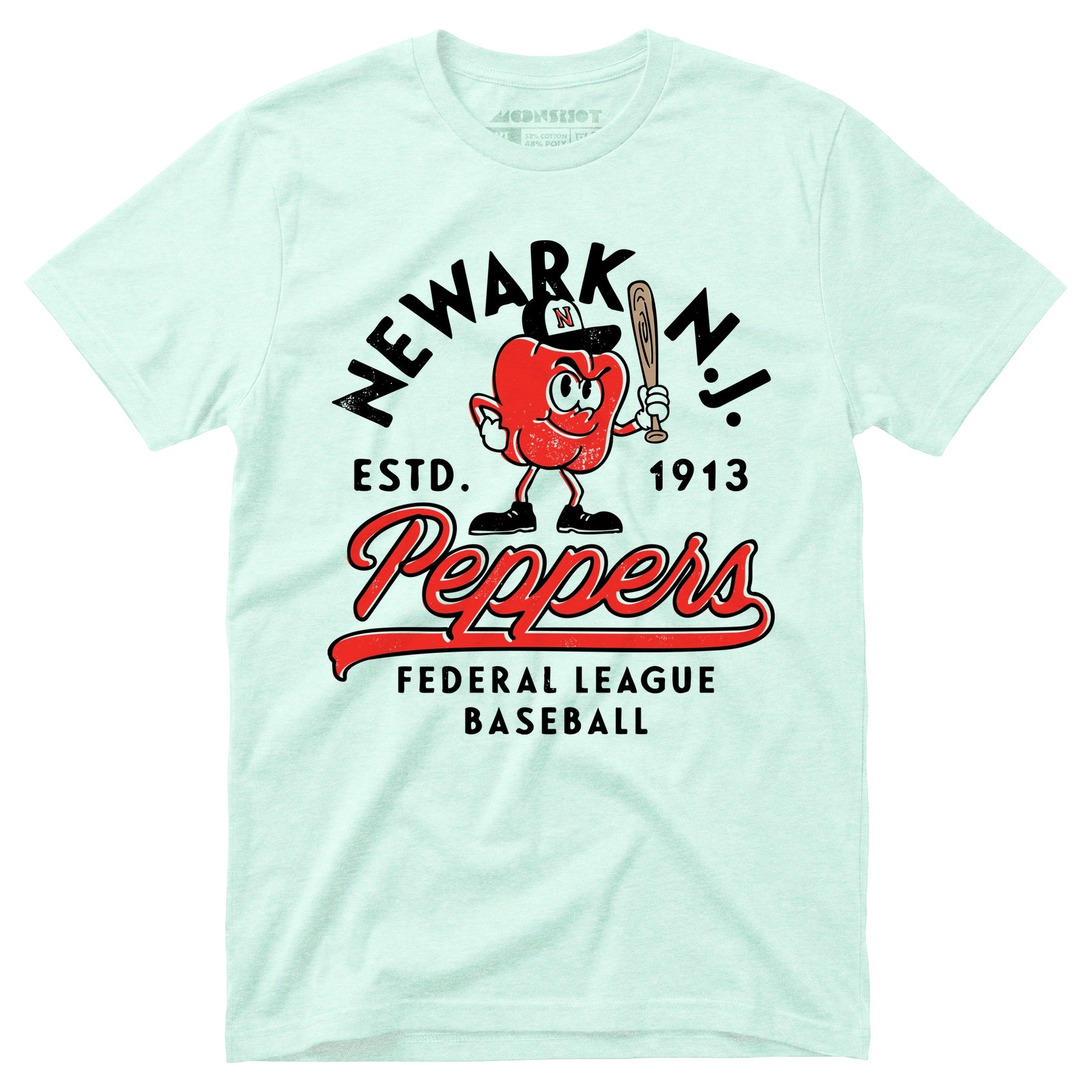 Newark Peppers - New Jersey - Vintage Defunct Baseball Teams - Unisex T-Shirt