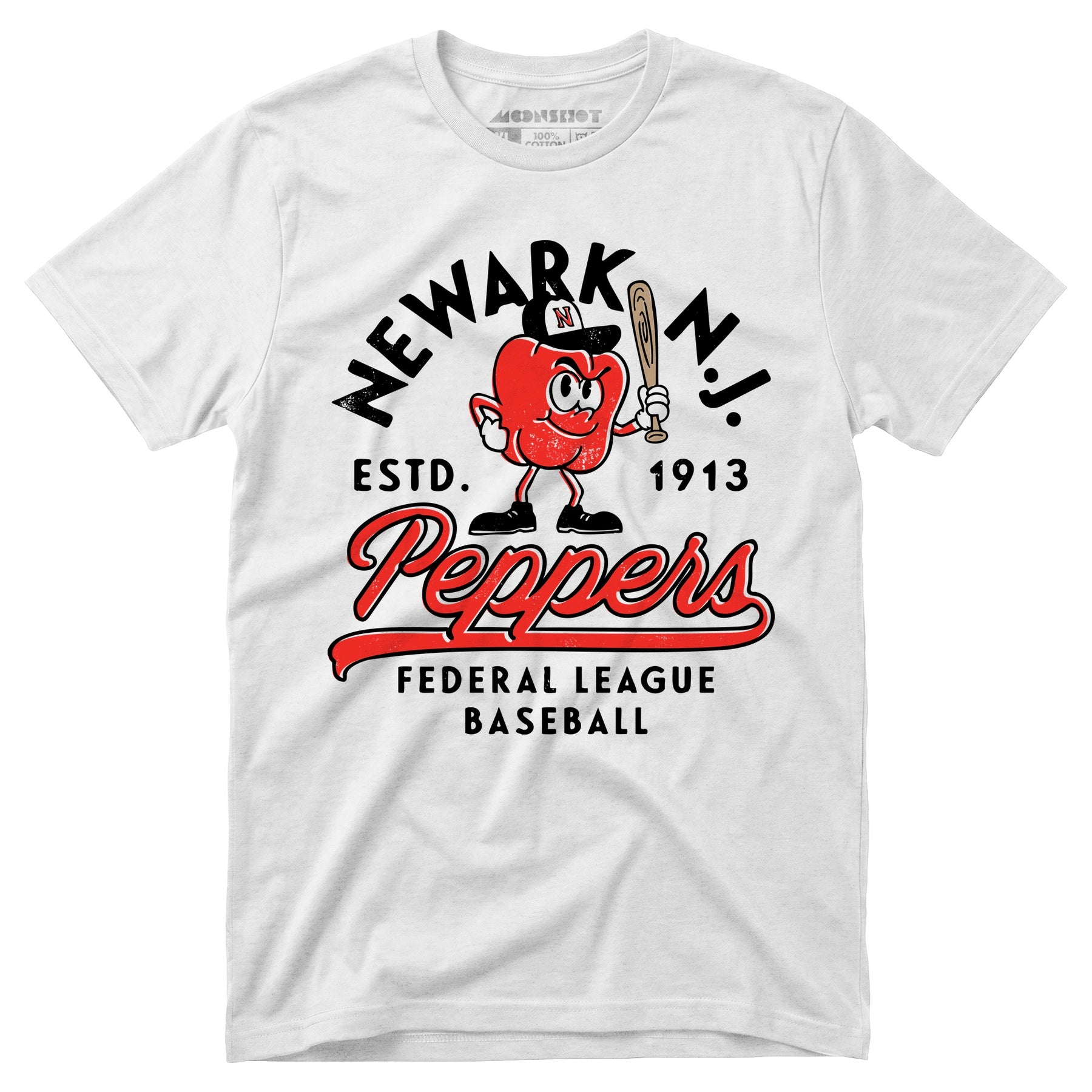 Newark Peppers - New Jersey - Vintage Defunct Baseball Teams - Unisex T-Shirt