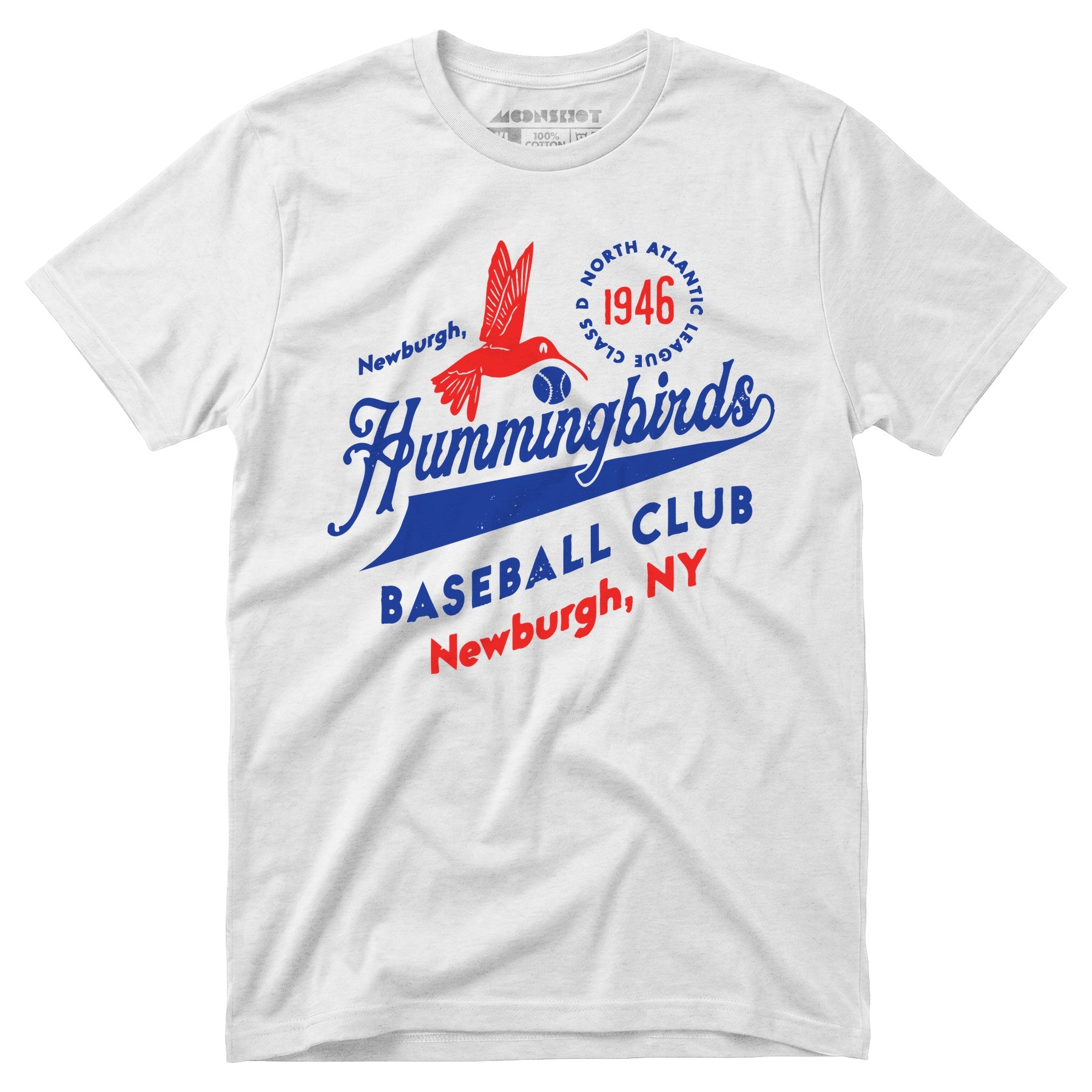 Newburgh Hummingbirds - New York - Vintage Defunct Baseball Teams - Unisex T-Shirt