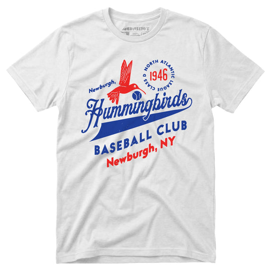 Newburgh Hummingbirds - New York - Vintage Defunct Baseball Teams - Unisex T-Shirt