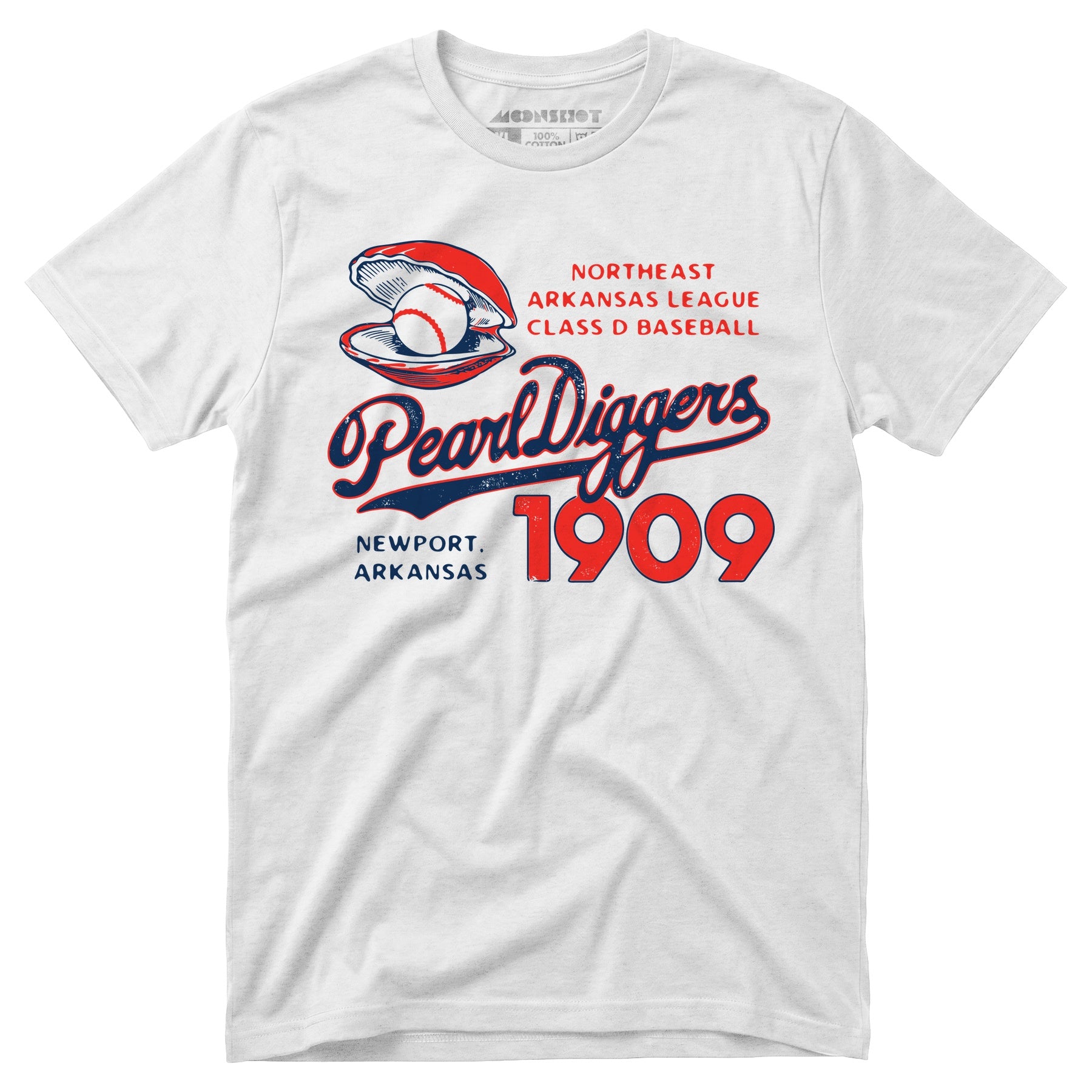 Newport Pearl Diggers - Arkansas - Vintage Defunct Baseball Teams - Unisex T-Shirt