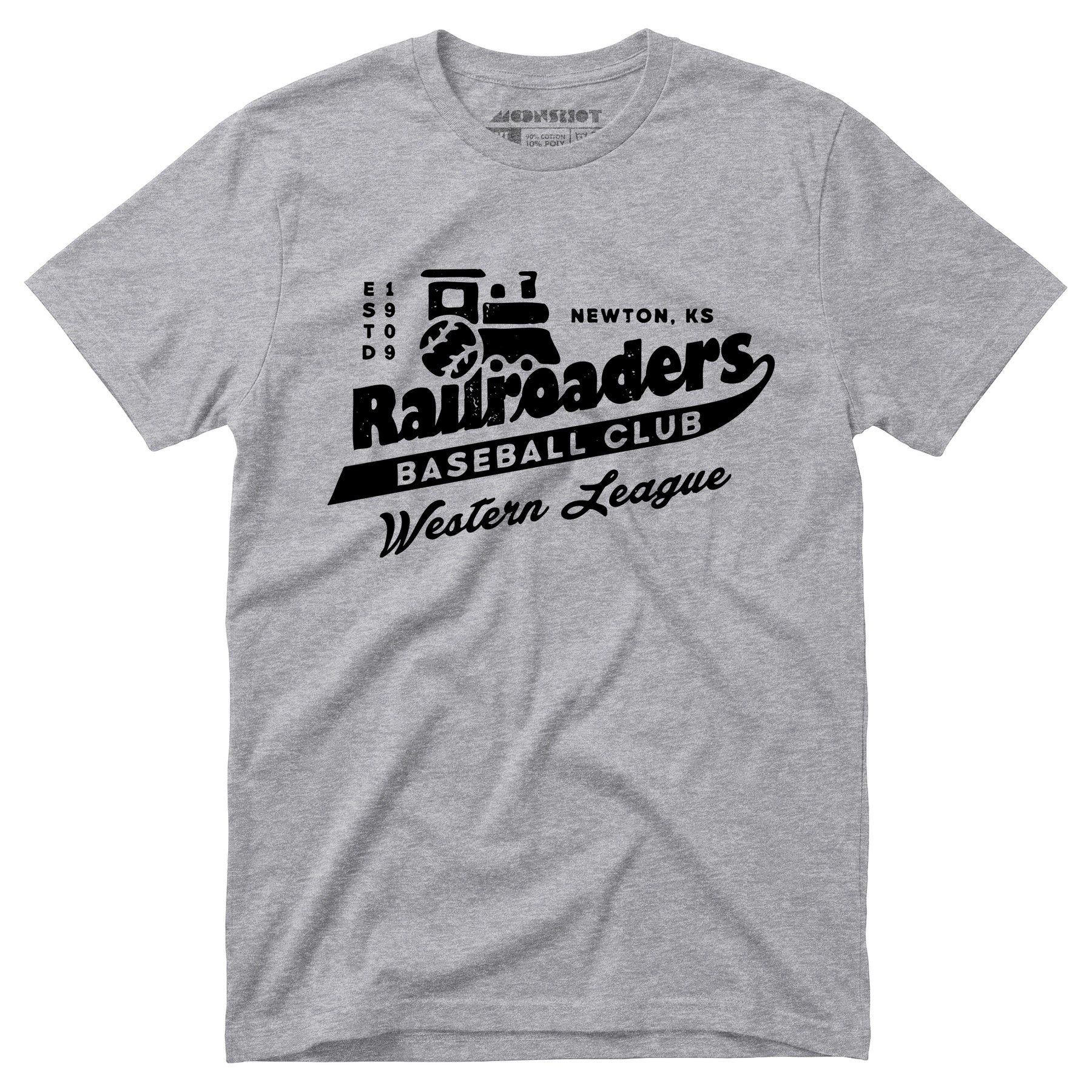Newton Railroaders - Kansas - Vintage Defunct Baseball Teams - Unisex T-Shirt