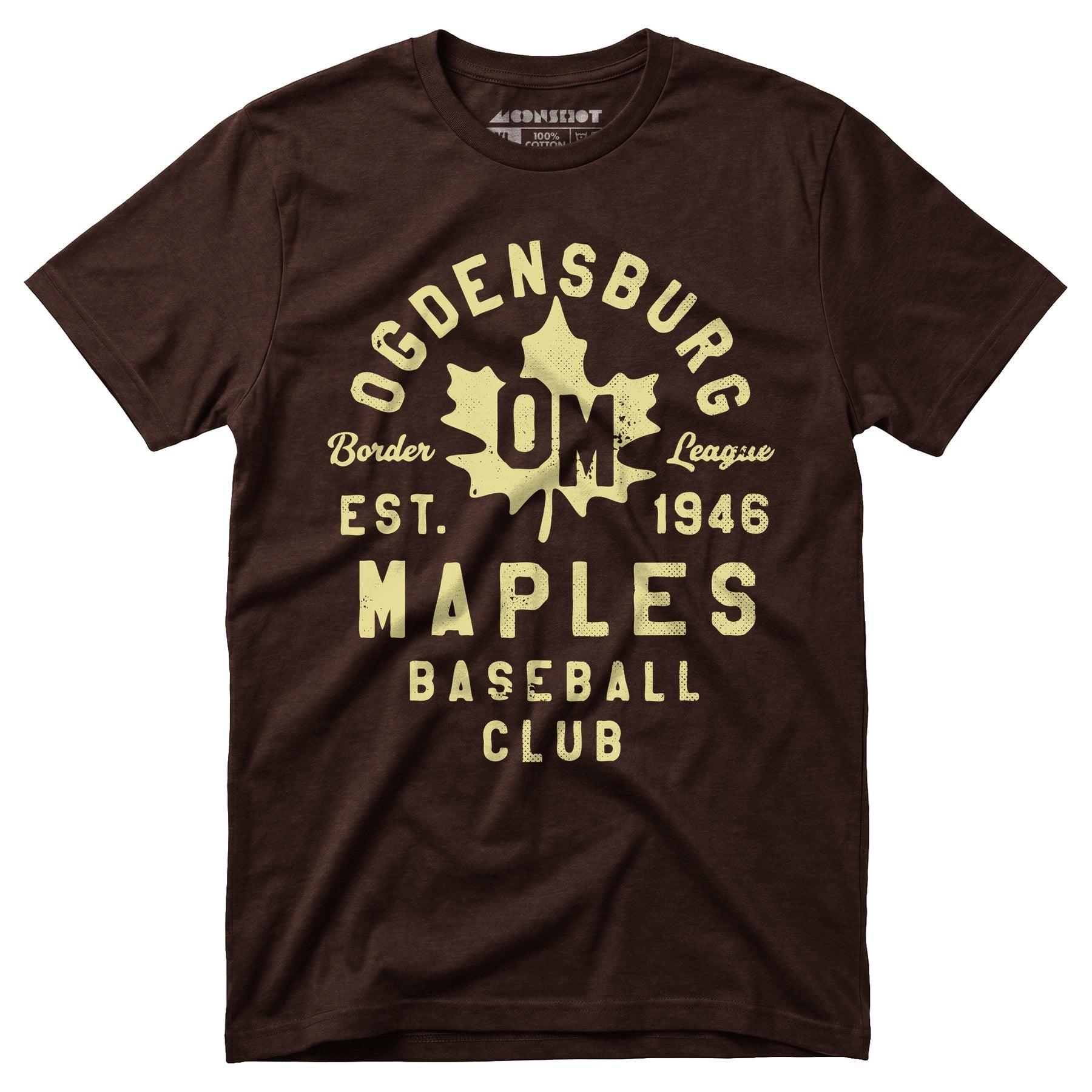 Ogdensburg Maples - New York - Vintage Defunct Baseball Teams - Unisex T-Shirt