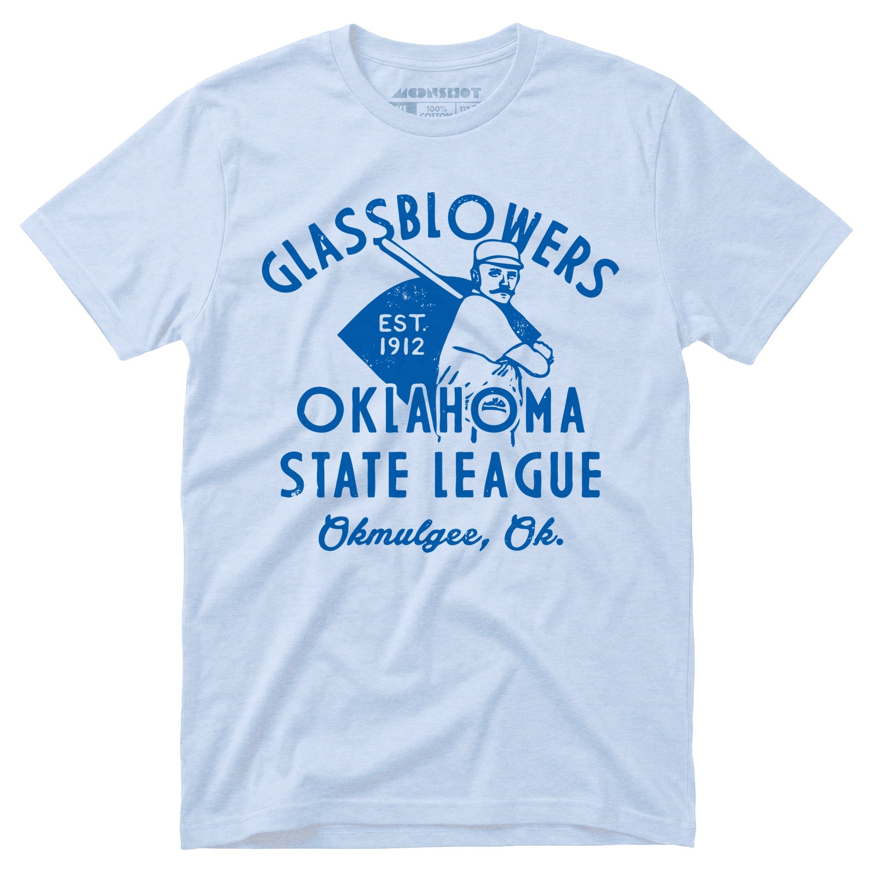 Okmulgee Glassblowers - Oklahoma - Vintage Defunct Baseball Teams - Unisex T-Shirt