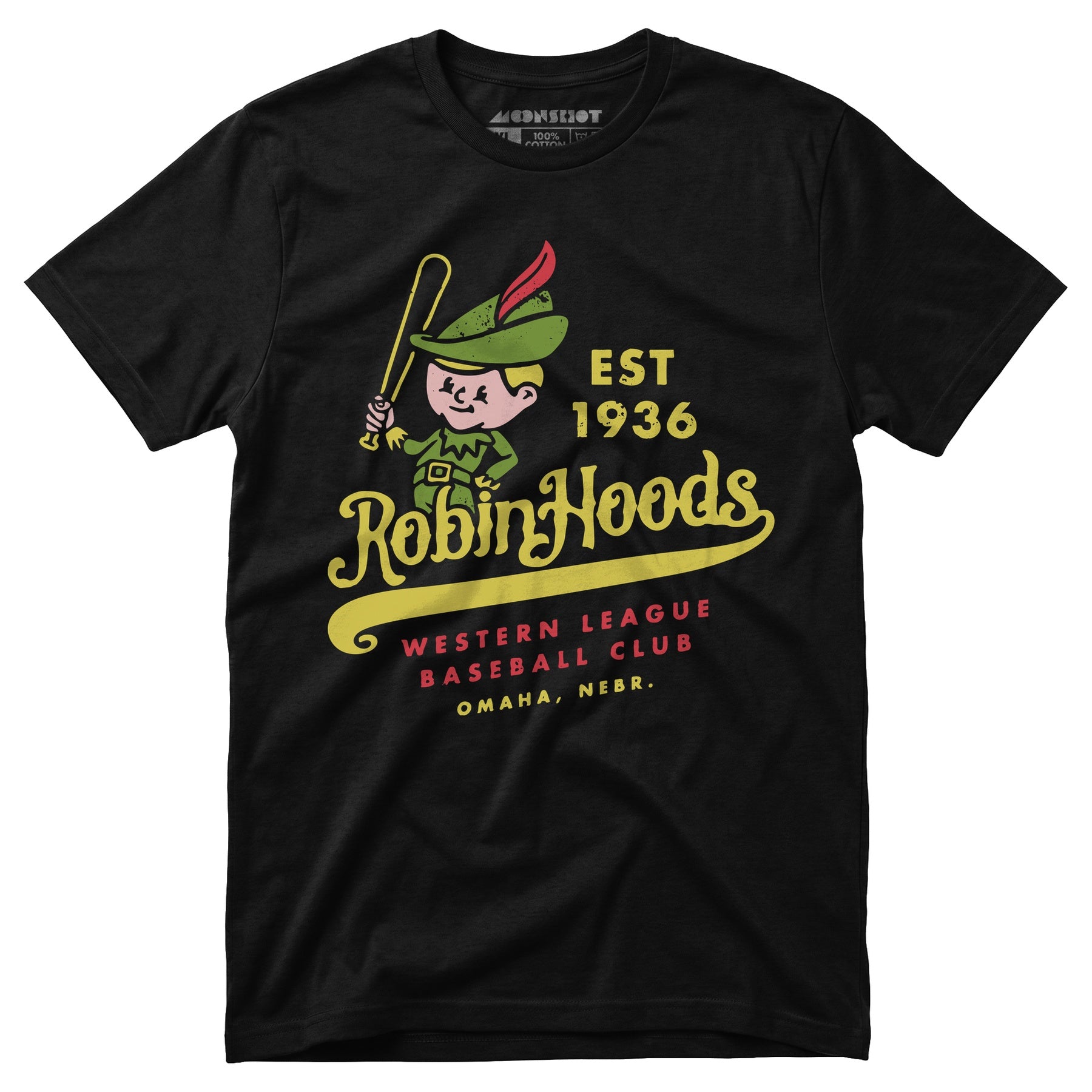 Omaha Robin Hoods - Nebraska - Vintage Defunct Baseball Teams - Unisex T-Shirt