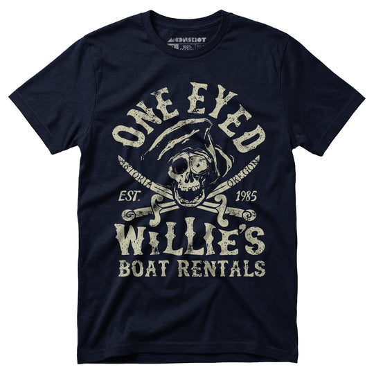 One Eyed Willie's Boat Rentals - Unisex T-Shirt