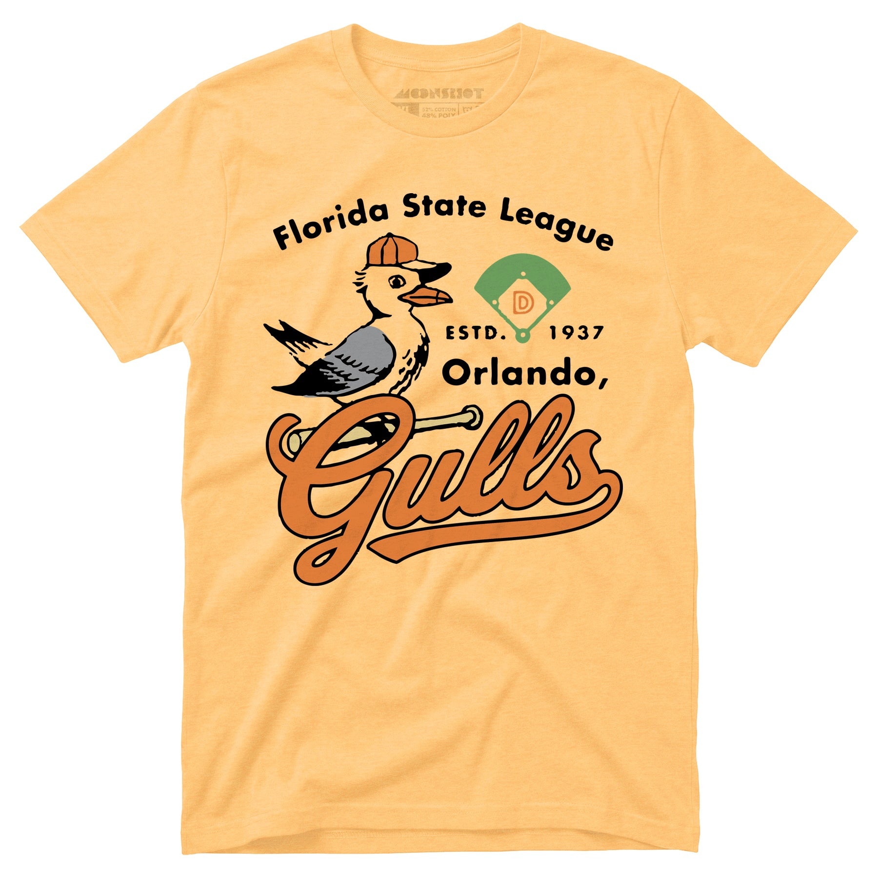Orlando Gulls - Florida - Vintage Defunct Baseball Teams - Unisex T-Shirt