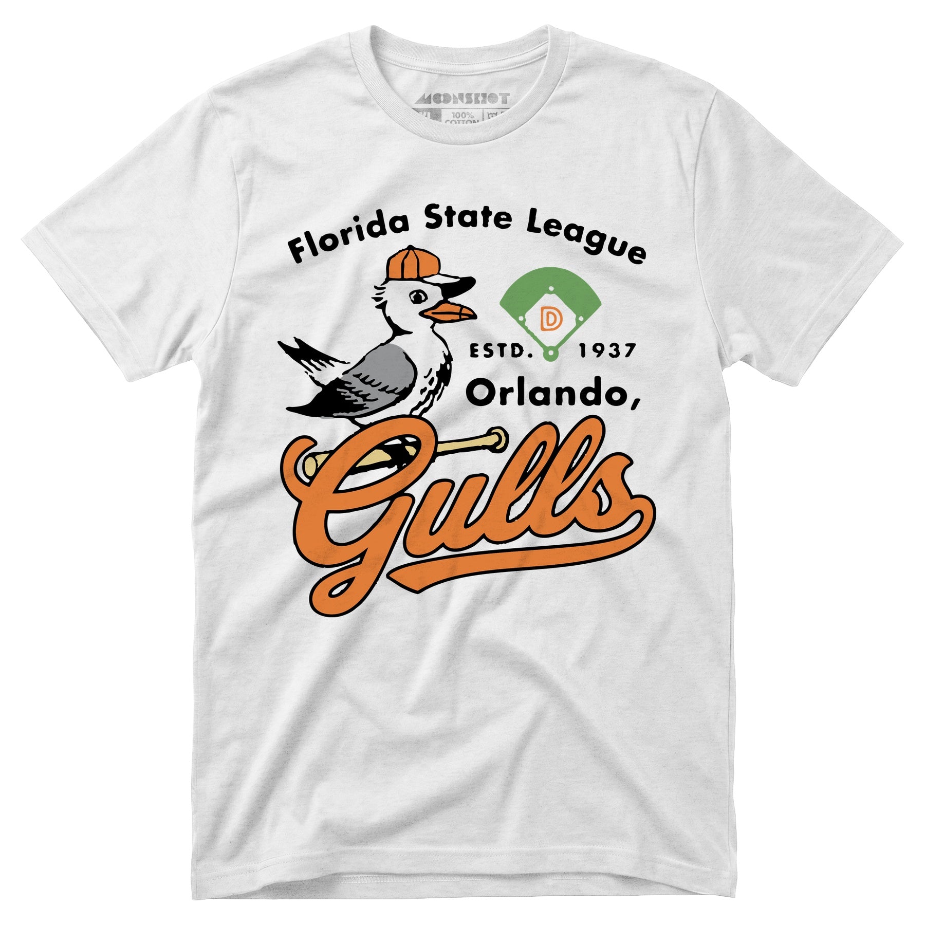 Orlando Gulls - Florida - Vintage Defunct Baseball Teams - Unisex T-Shirt