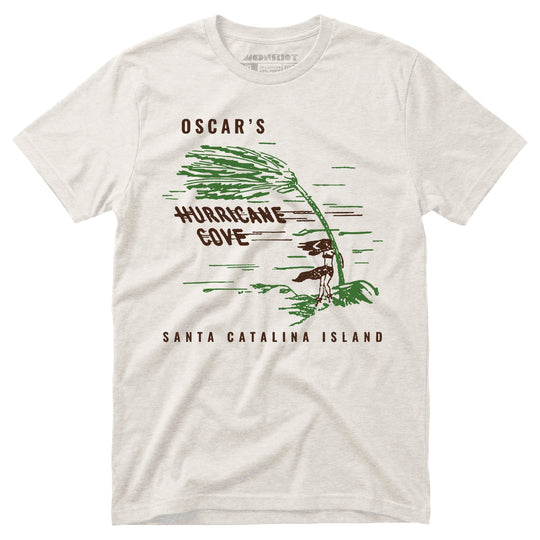 Oscar's Hurricane Cove - Catalina Island, CA - Vintage Tiki Bar - Unisex T-Shirt