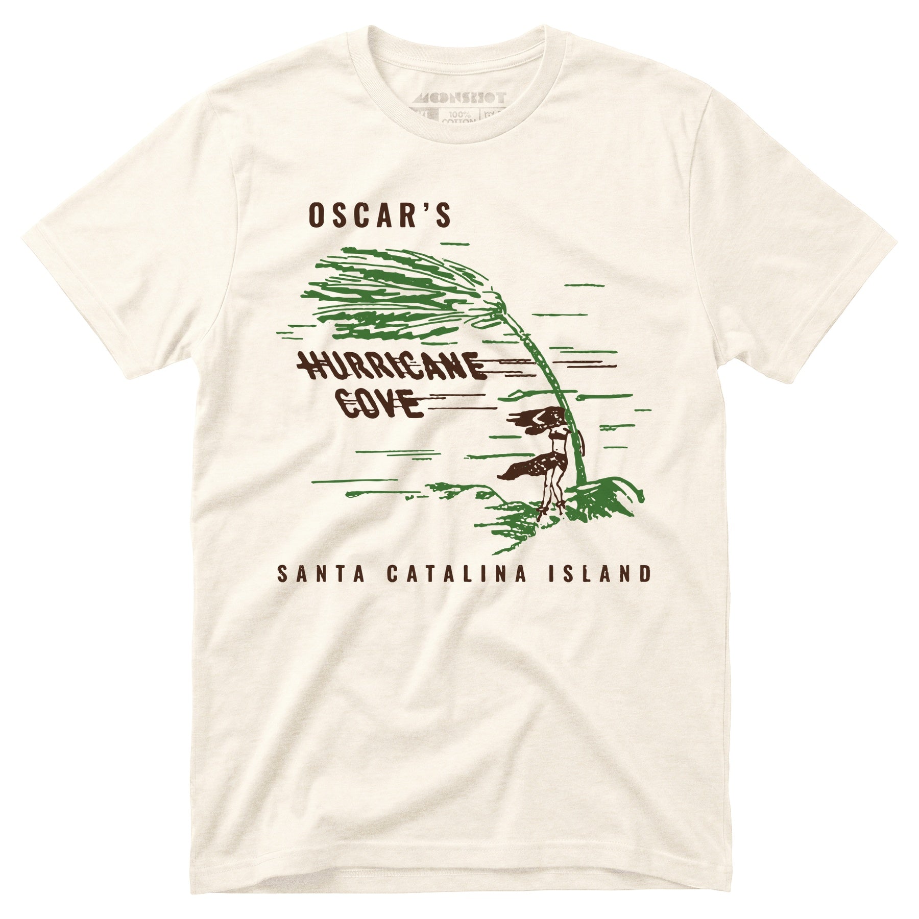 Oscar's Hurricane Cove - Catalina Island, CA - Vintage Tiki Bar - Unisex T-Shirt