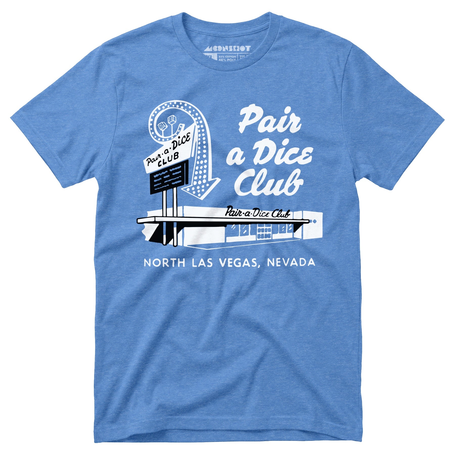 Pair a Dice Club - Vintage Las Vegas - Unisex T-Shirt