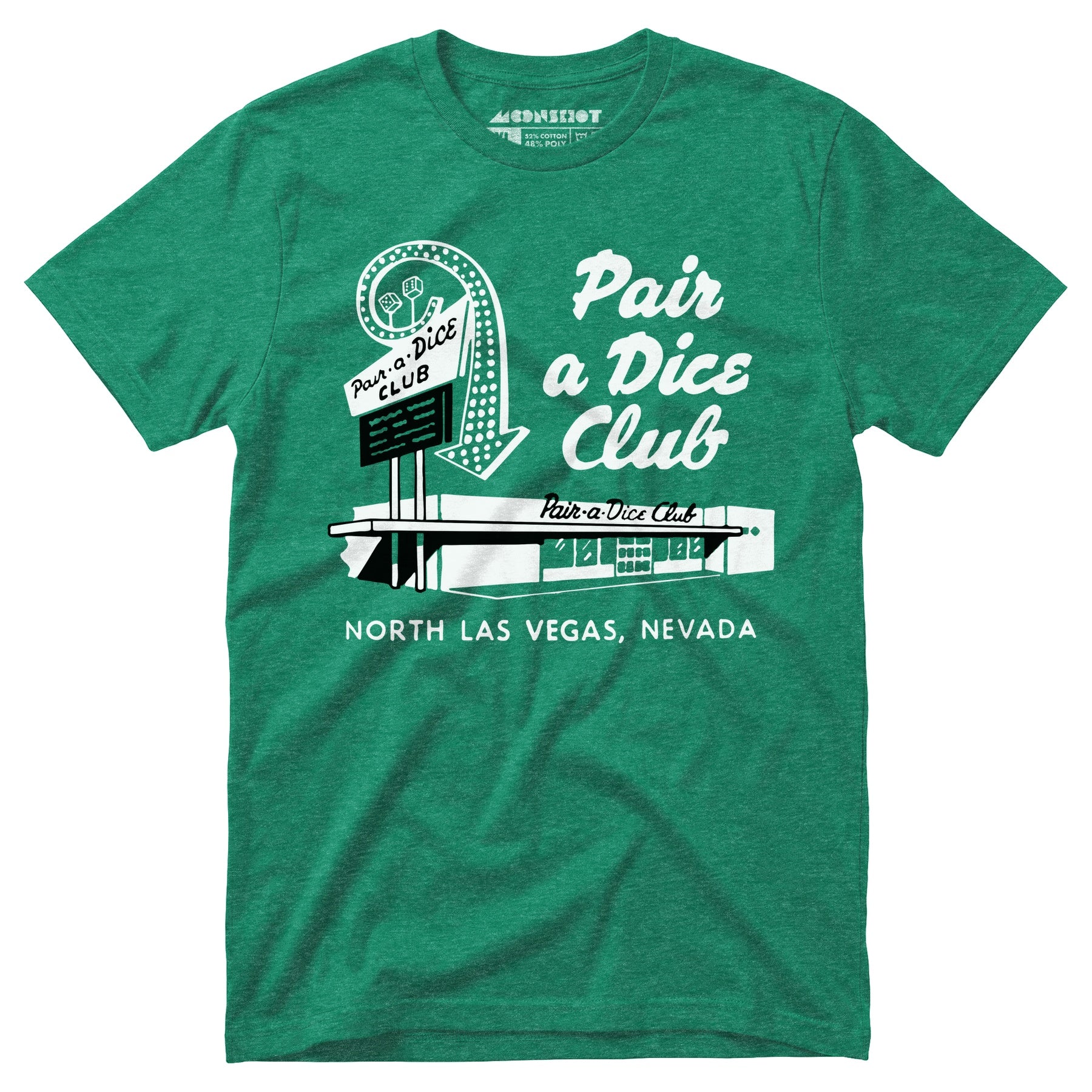 Pair a Dice Club - Vintage Las Vegas - Unisex T-Shirt