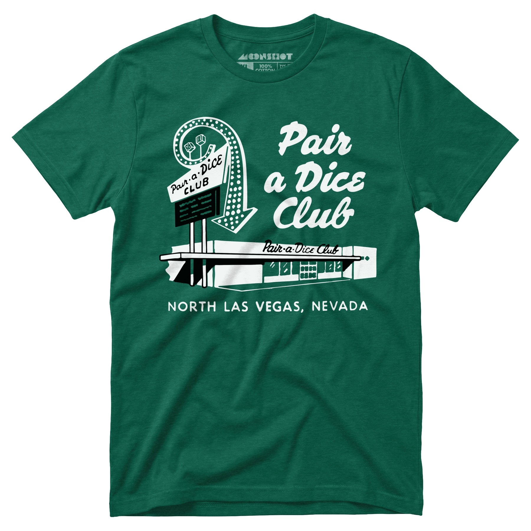 Pair a Dice Club - Vintage Las Vegas - Unisex T-Shirt