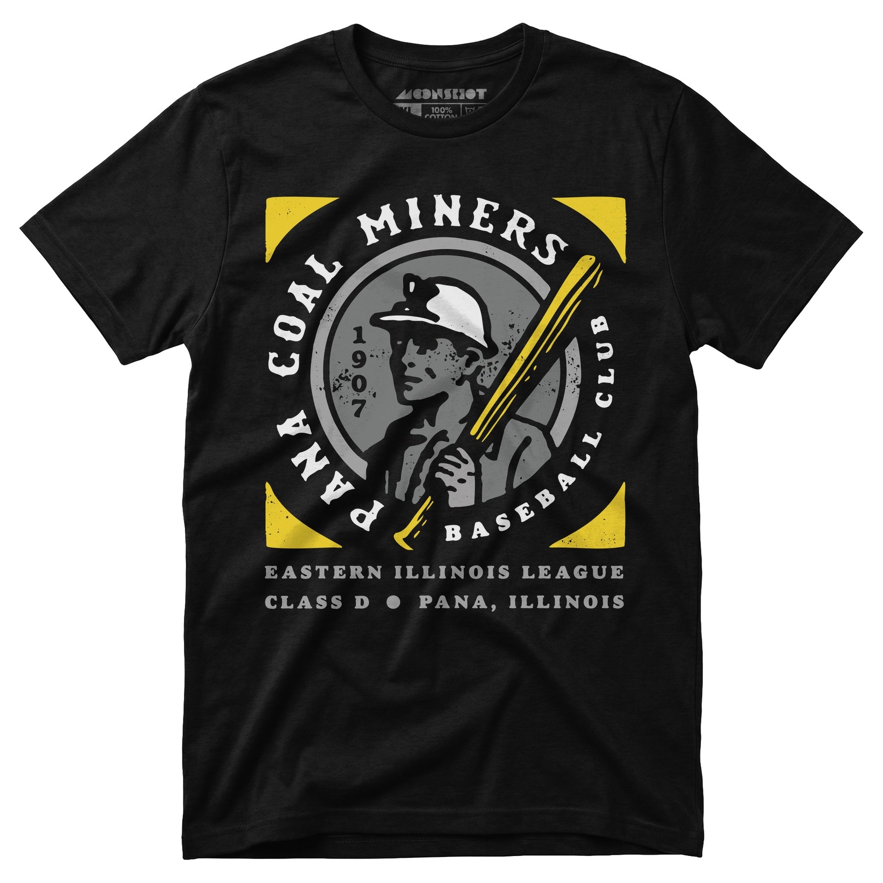 Pana Coal Miners - Illinois - Vintage Defunct Baseball Teams - Unisex T-Shirt