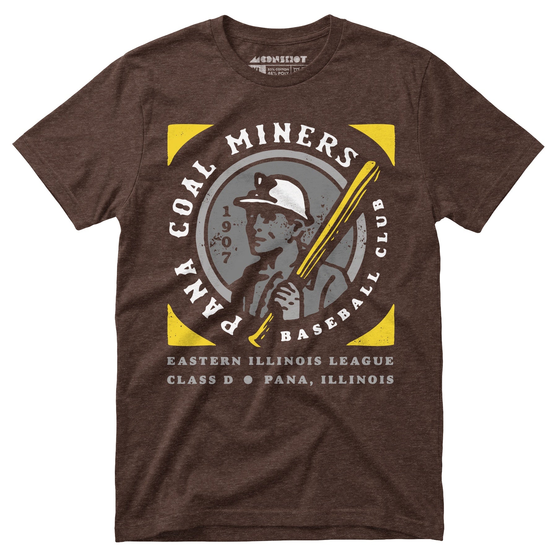 Pana Coal Miners - Illinois - Vintage Defunct Baseball Teams - Unisex T-Shirt