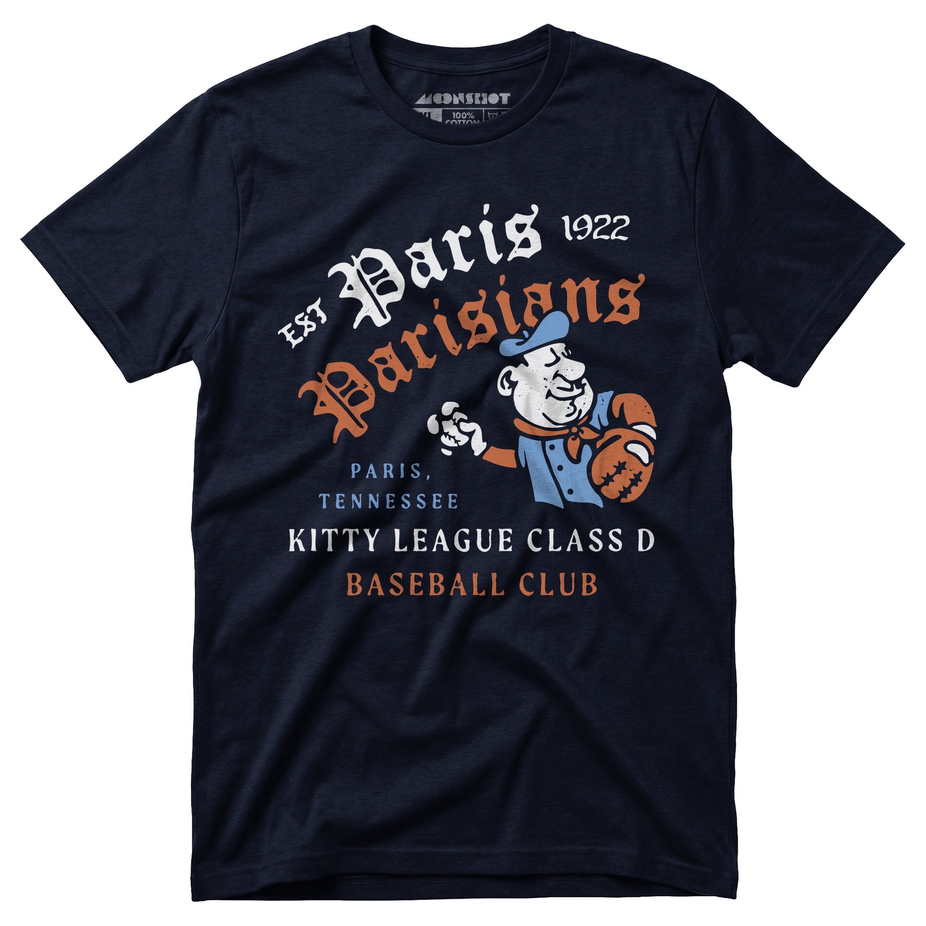 Paris Parisians - Tennessee - Vintage Defunct Baseball Teams - Unisex T-Shirt