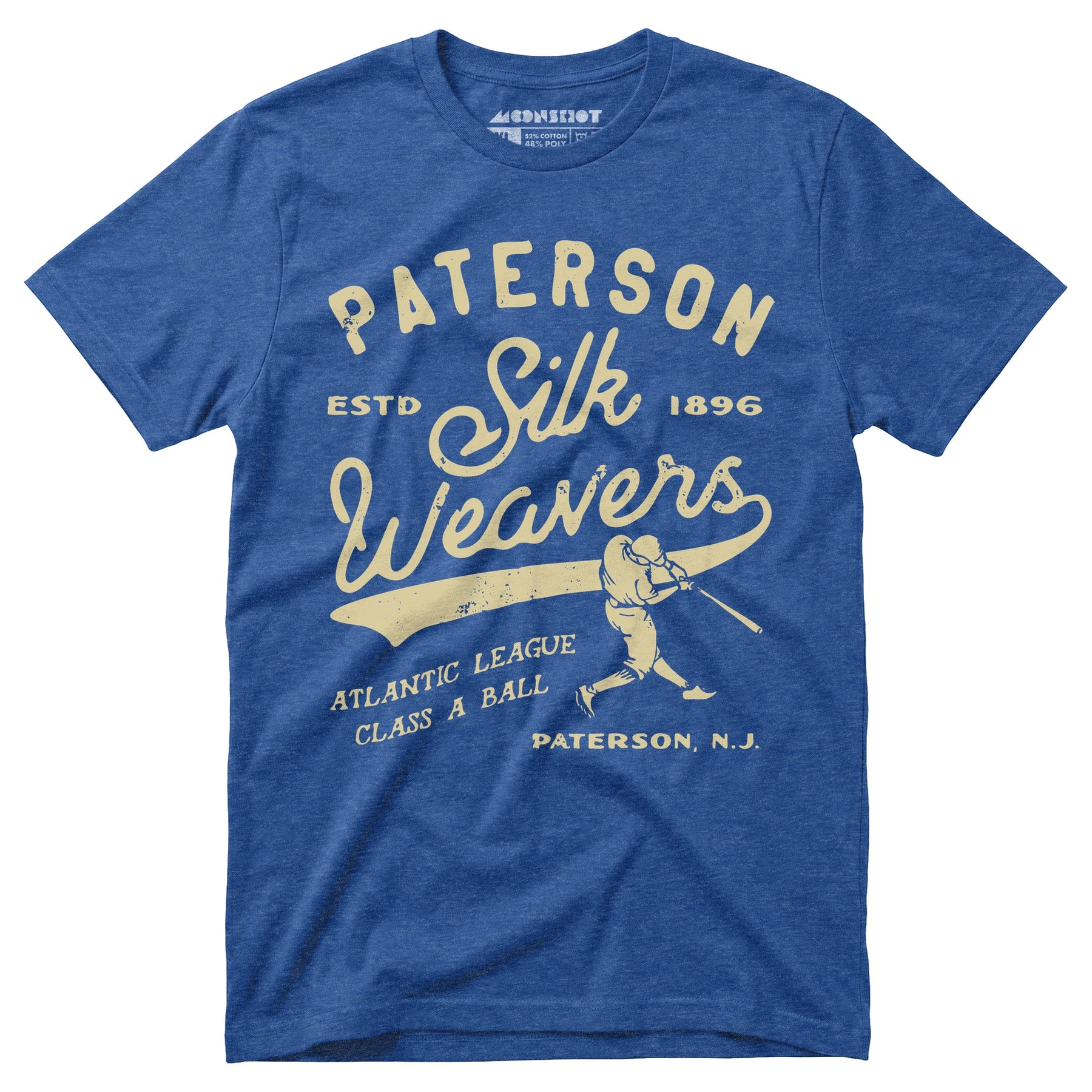 Paterson Silk Weavers - New Jersey - Vintage Defunct Baseball Teams - Unisex T-Shirt