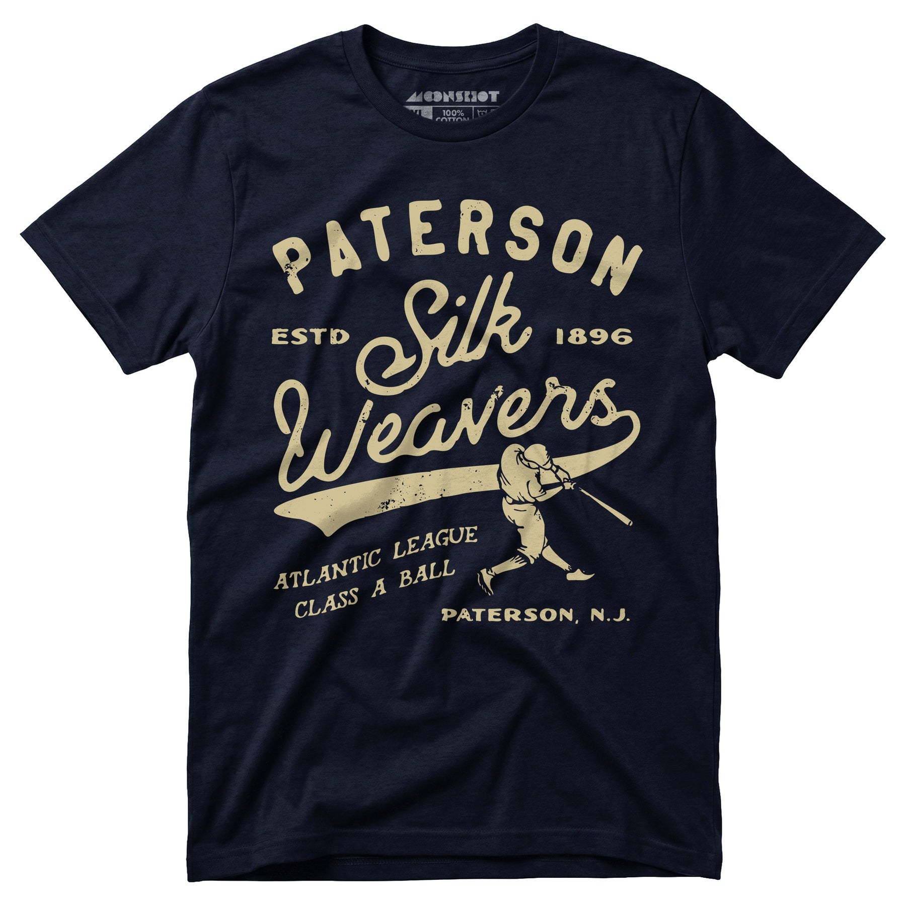 Paterson Silk Weavers - New Jersey - Vintage Defunct Baseball Teams - Unisex T-Shirt