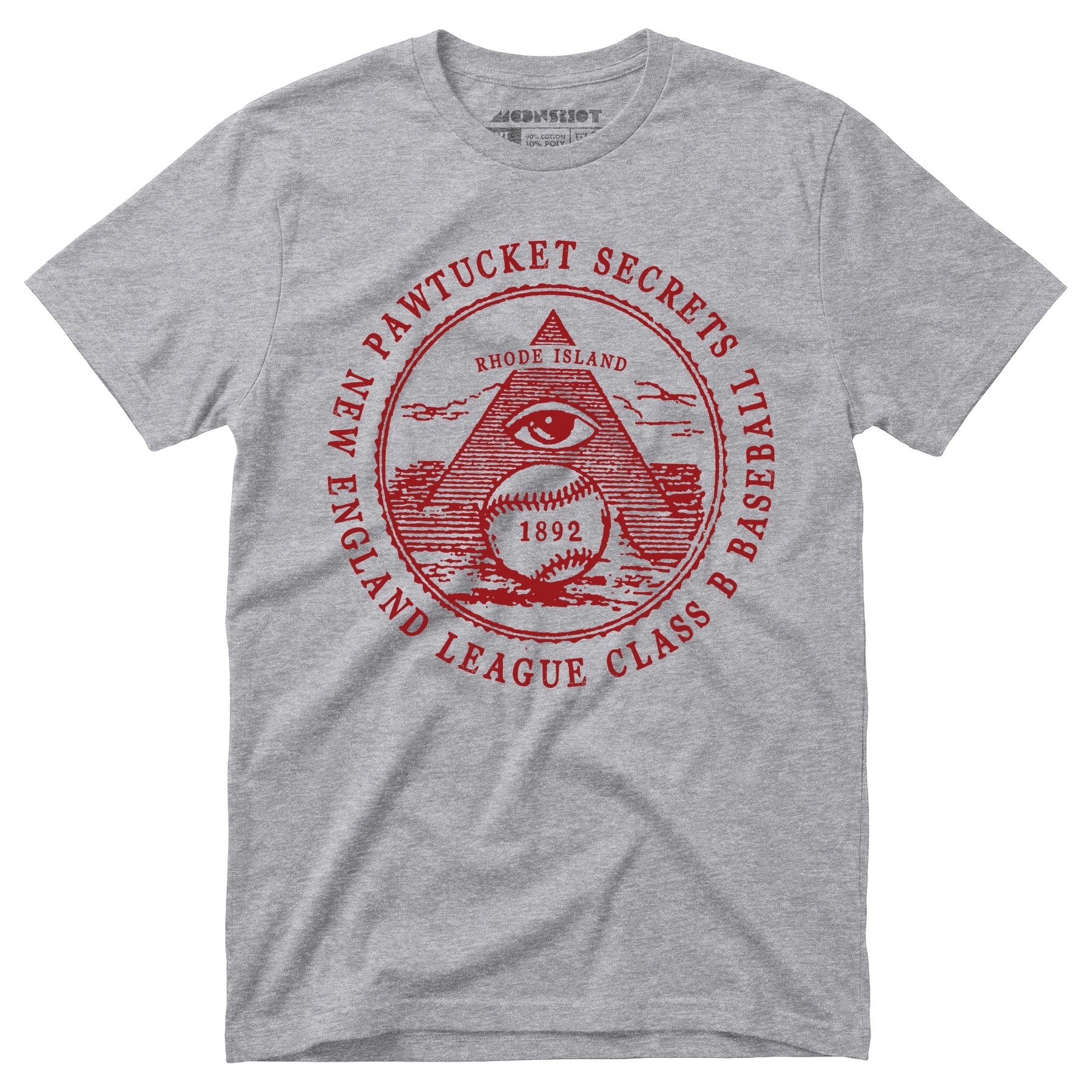 Pawtucket Secrets - Rhode Island - Vintage Defunct Baseball Teams - Unisex T-Shirt