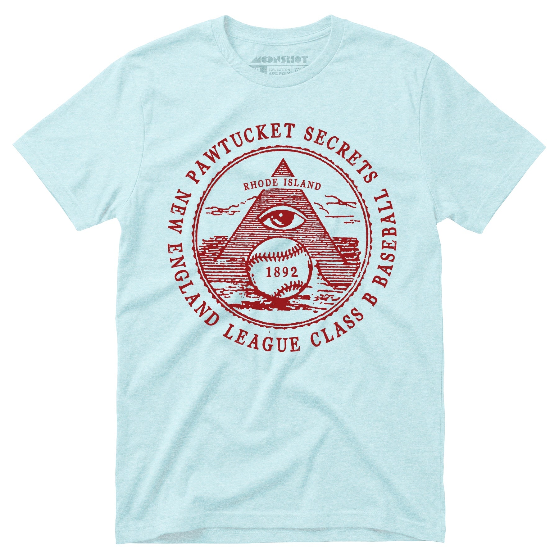 Pawtucket Secrets - Rhode Island - Vintage Defunct Baseball Teams - Unisex T-Shirt