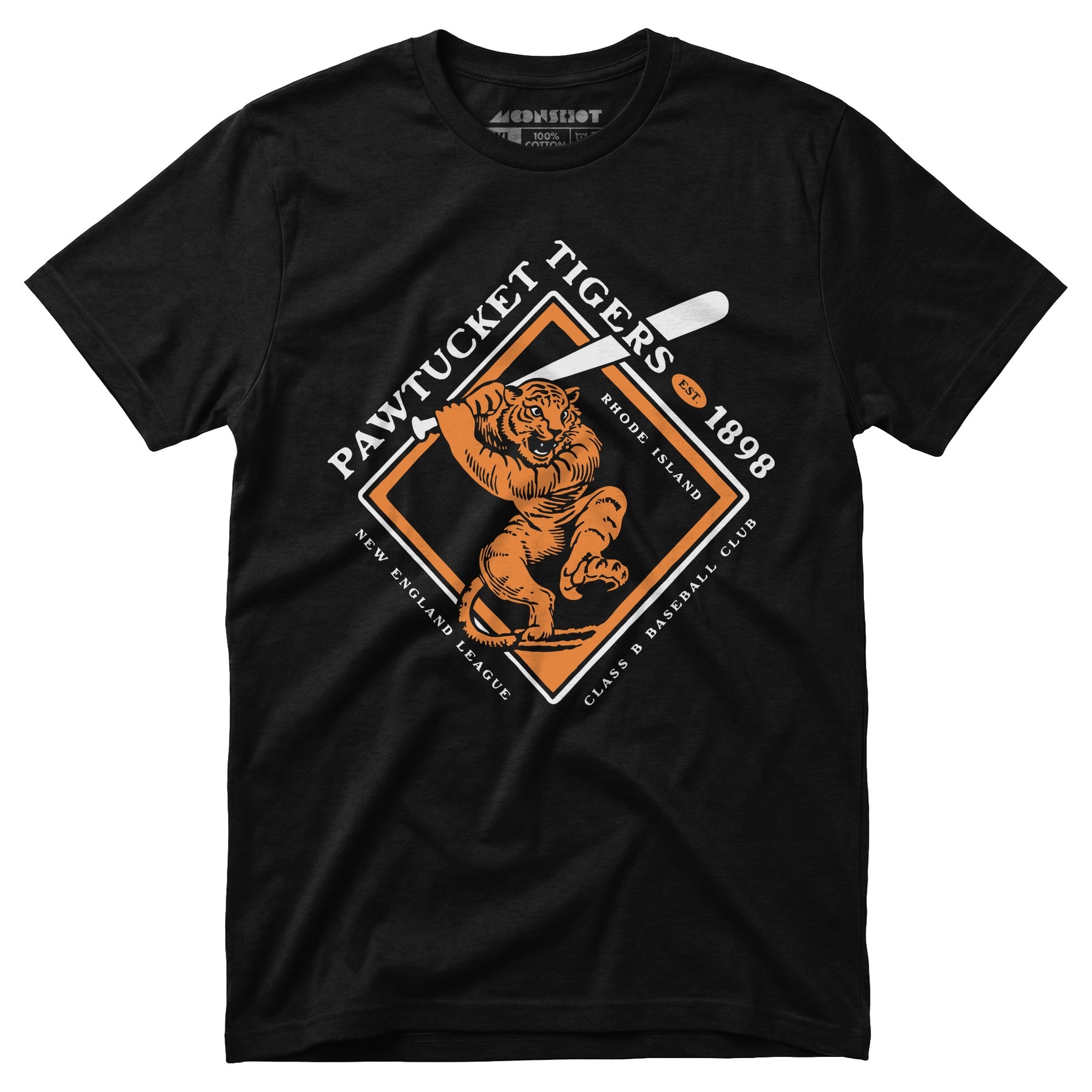 Pawtucket Tigers - Rhode Island - Vintage Defunct Baseball Teams - Unisex T-Shirt