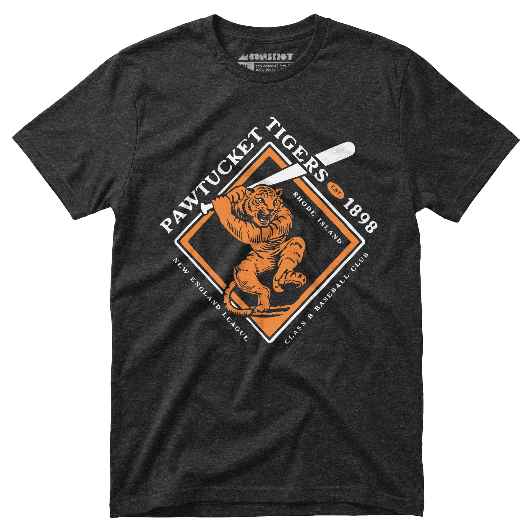 Pawtucket Tigers - Rhode Island - Vintage Defunct Baseball Teams - Unisex T-Shirt