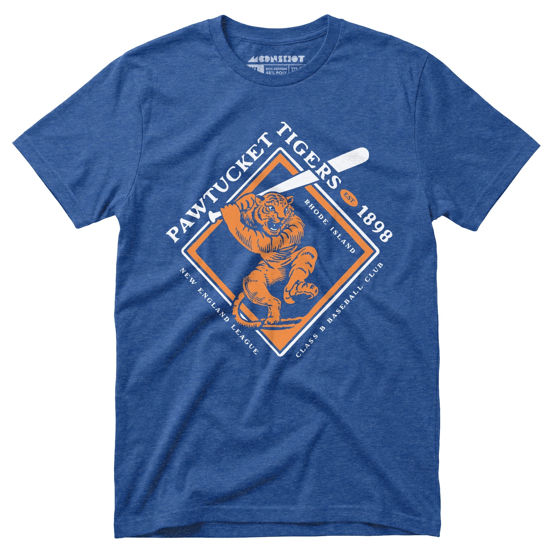 Pawtucket Tigers - Rhode Island - Vintage Defunct Baseball Teams - Unisex T-Shirt