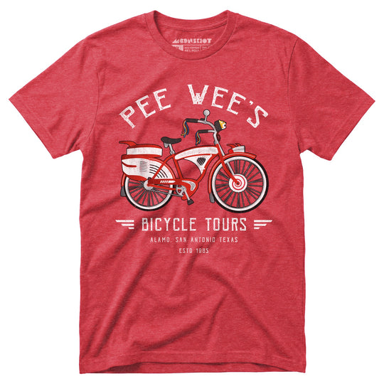 Pee Wee's Bicycle Tours - Unisex T-Shirt