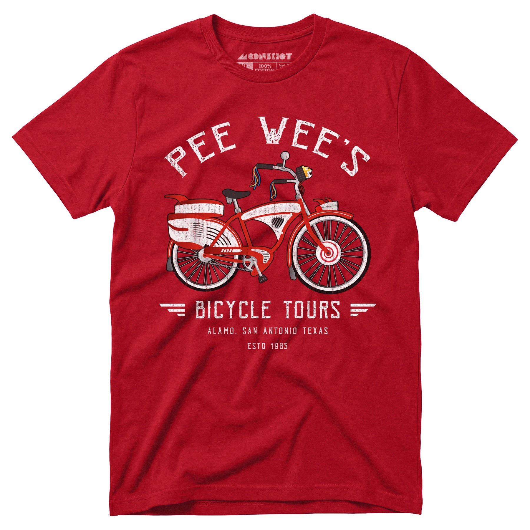 Pee Wee's Bicycle Tours - Unisex T-Shirt