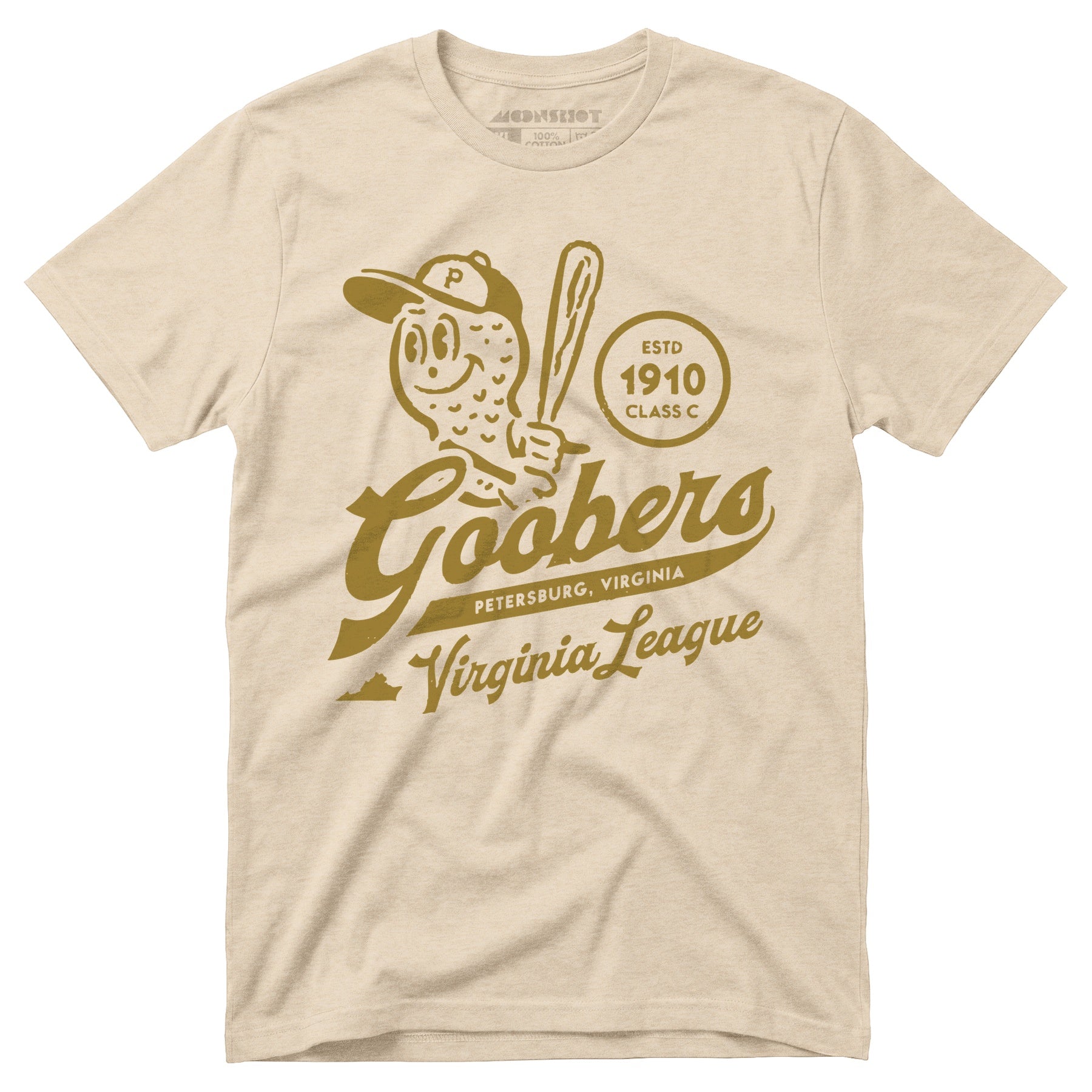 Petersburg Goobers - Virginia - Vintage Defunct Baseball Teams - Unisex T-Shirt