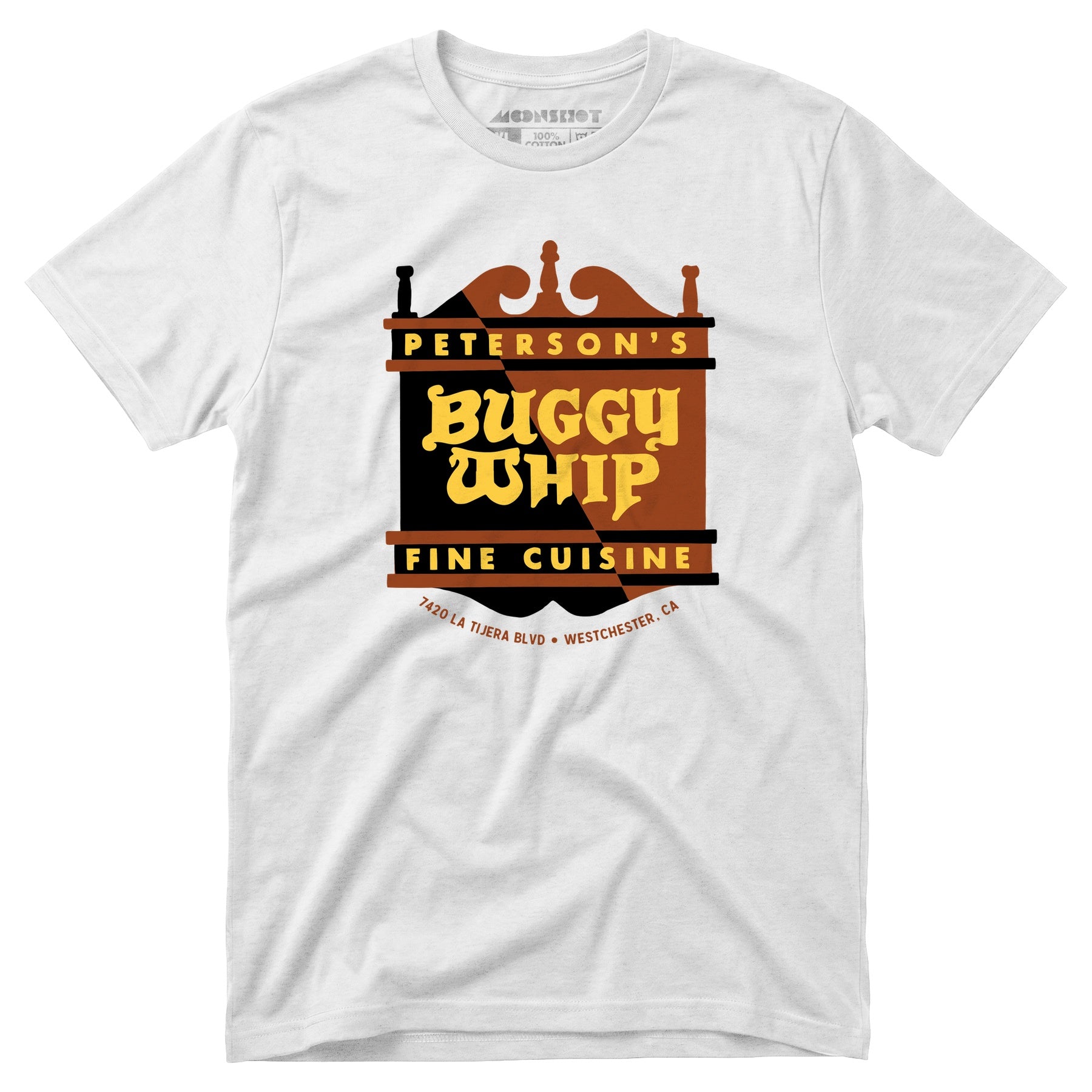 Peterson's Buggy Whip - Westchester, CA - Vintage Restaurant - Unisex T-Shirt