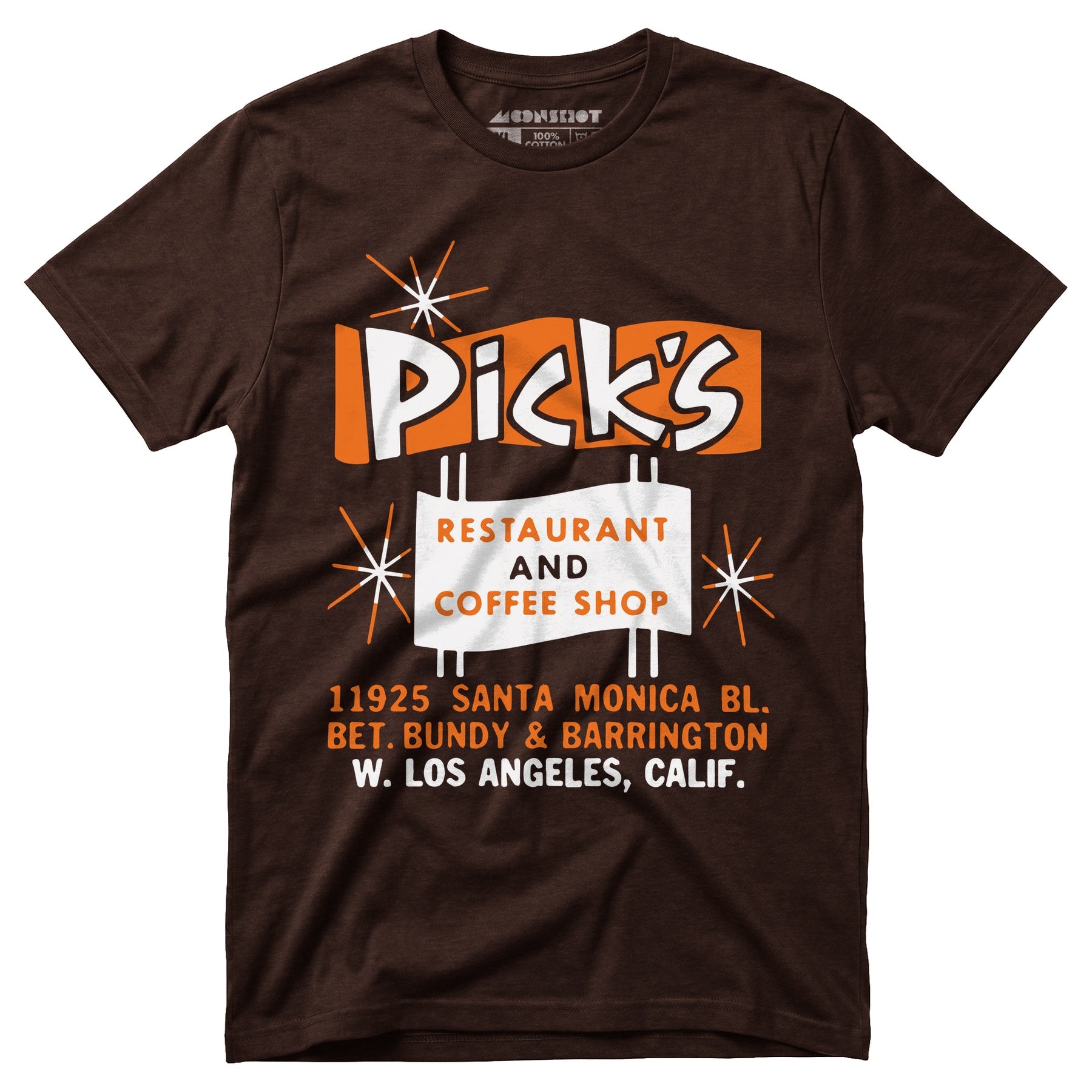 Pick's - Los Angeles, CA - Vintage Restaurant - Unisex T-Shirt