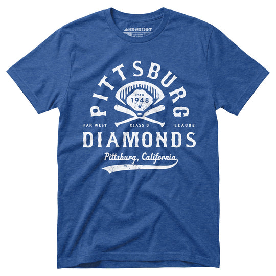 Pittsburg Diamonds - California - Vintage Defunct Baseball Teams - Unisex T-Shirt