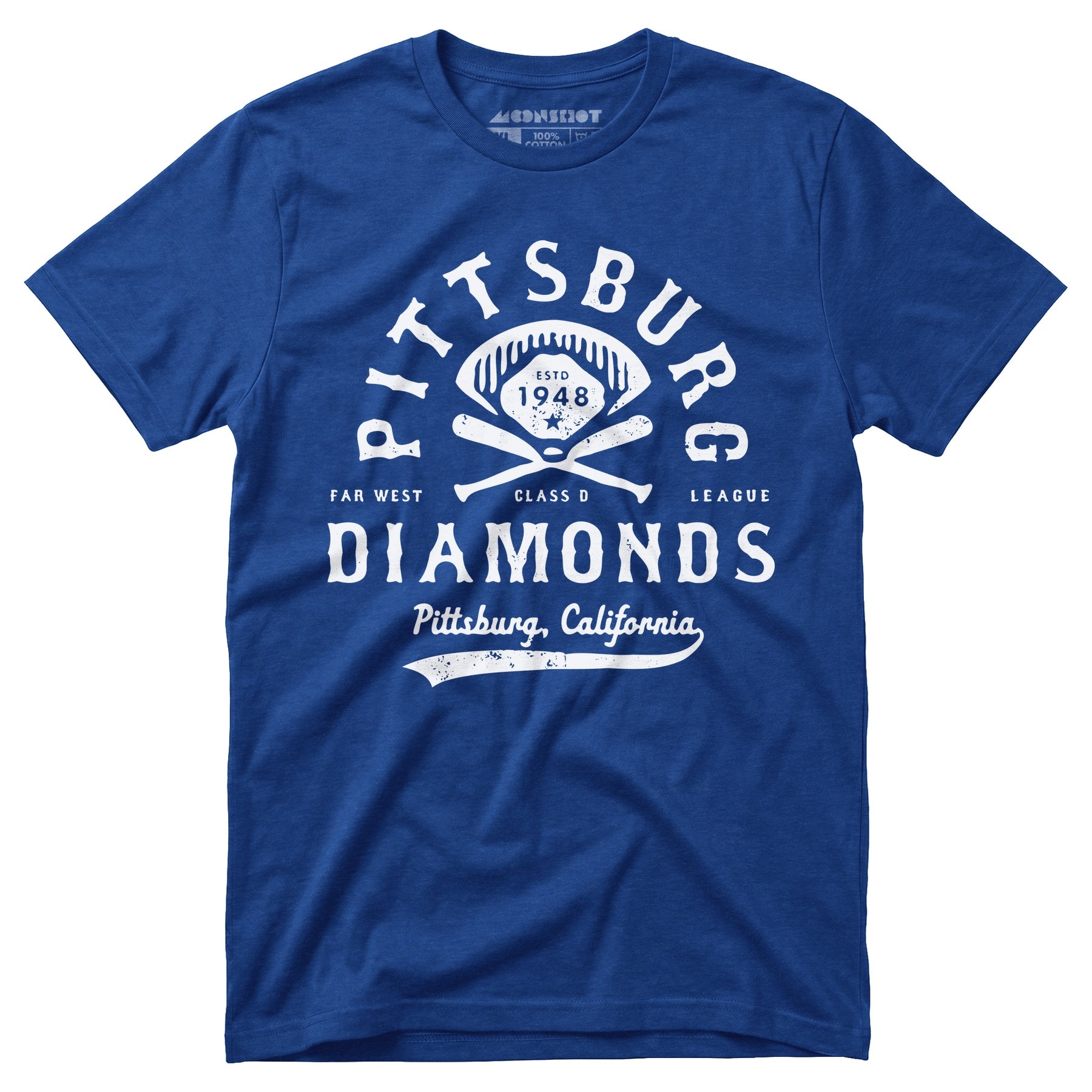Pittsburg Diamonds - California - Vintage Defunct Baseball Teams - Unisex T-Shirt